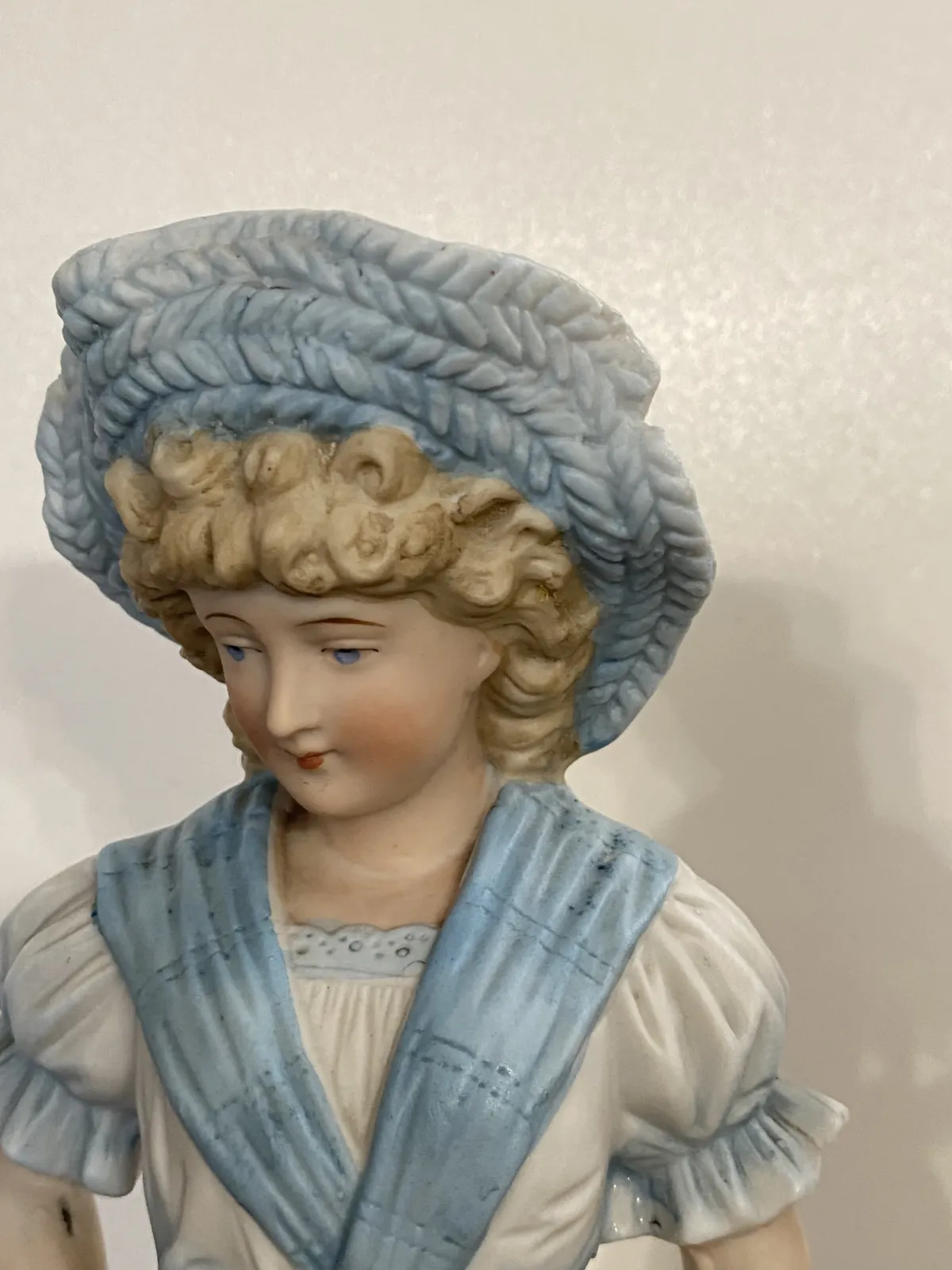 ANTYCZNA PARA FIGUR BISKWITOWYCH-;TENISISTKI-GEBRUDER HEUBACH /TURYNGIA