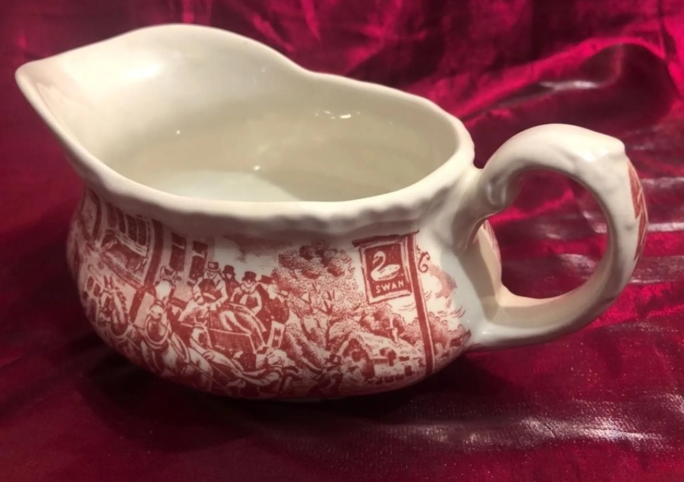 Sosjerka porcelanowa angielska vintage