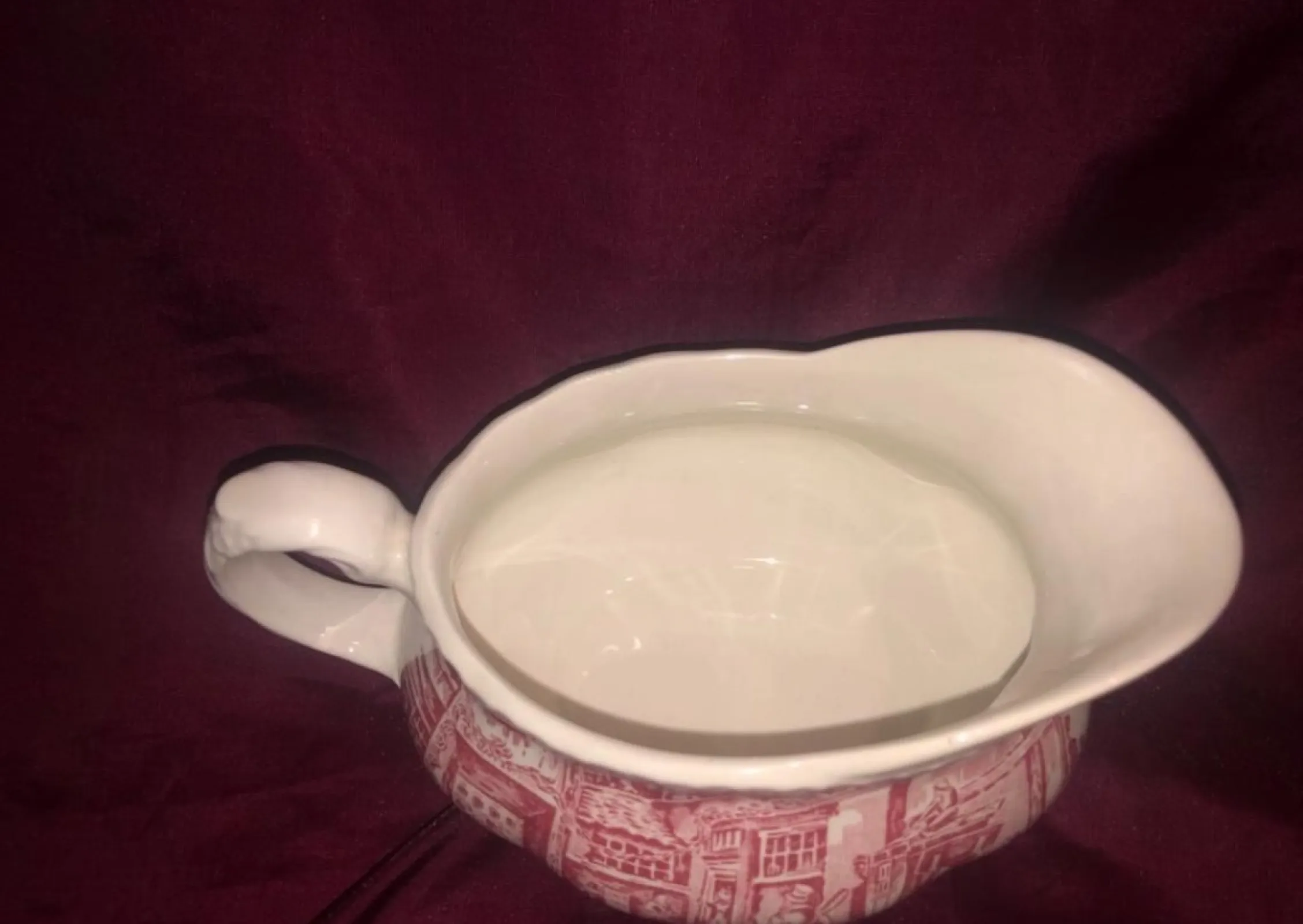 Sosjerka porcelanowa angielska vintage