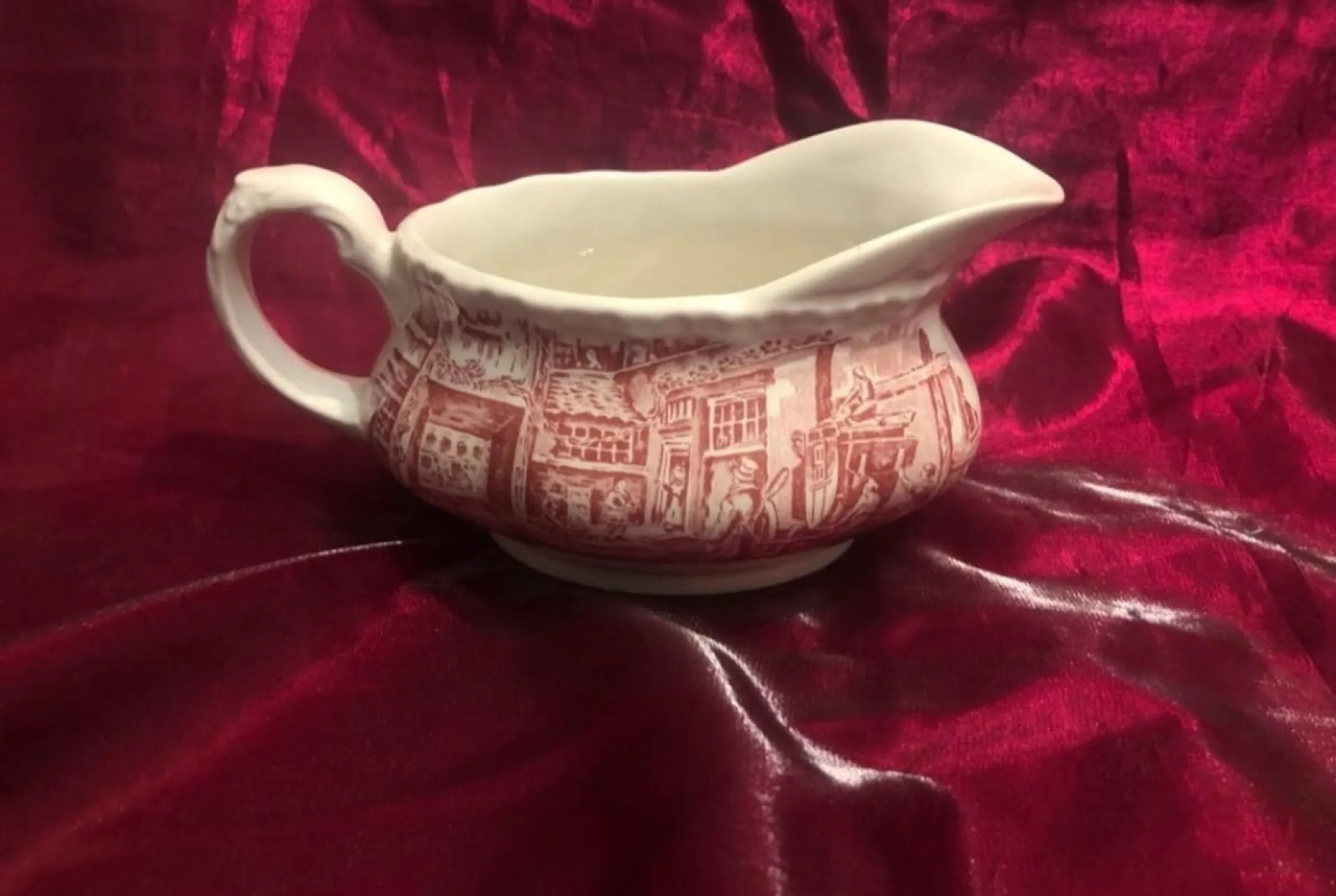 Sosjerka porcelanowa angielska vintage