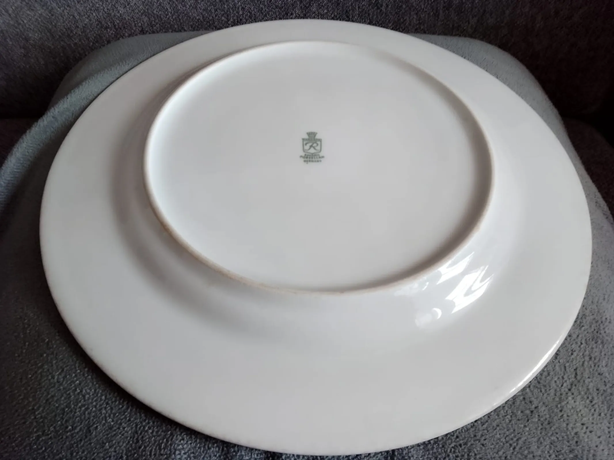 Retsch Wunsiedel Bavaria – zestaw 32 talerzy porcelanowych vintage