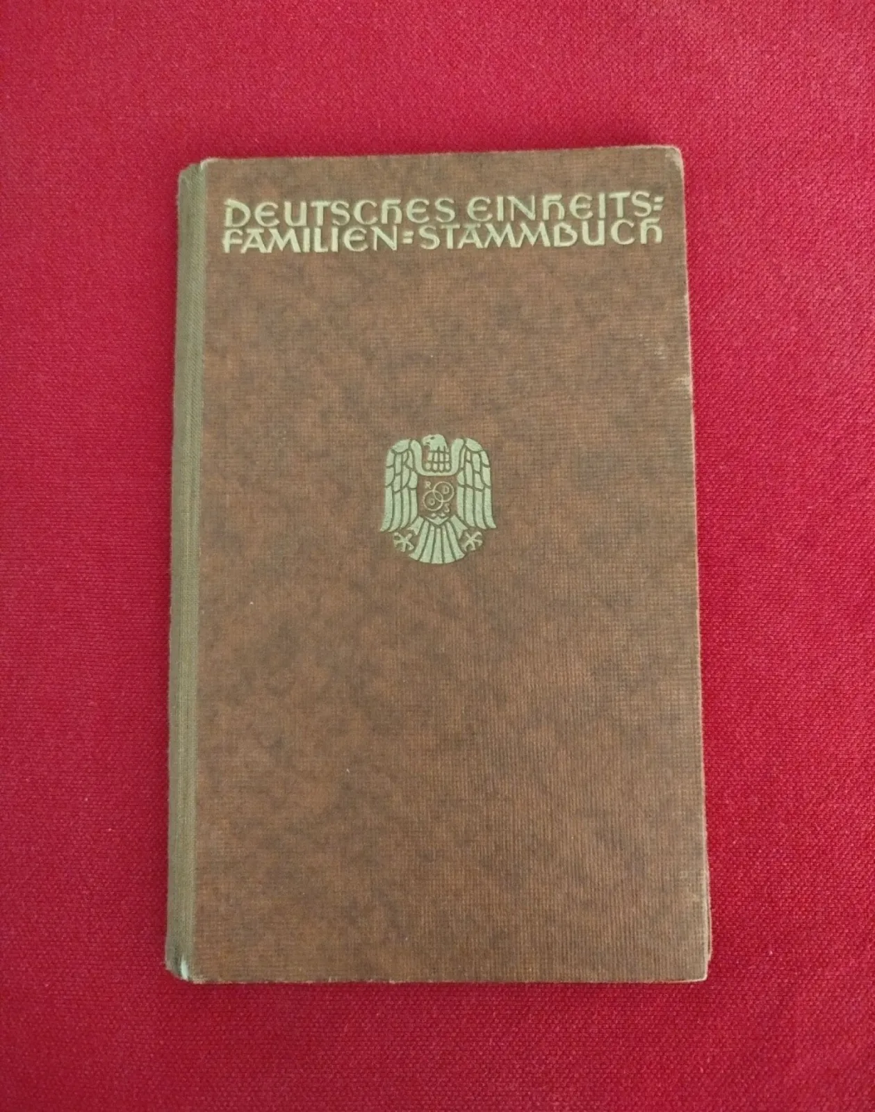 Familien Stammbuch dokument III Rzesza