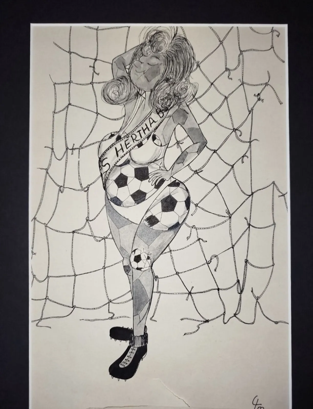 Obraz "Miss Hertha" z 1969 roku