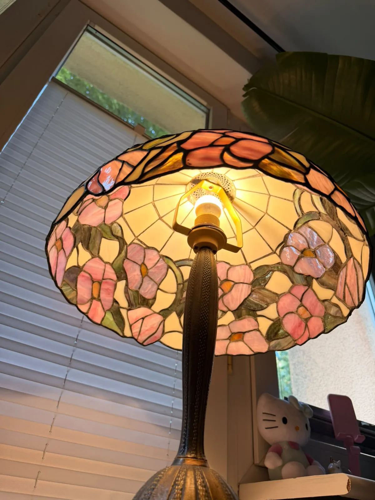 Lampa Witrażowa w Stylu Tiffanego