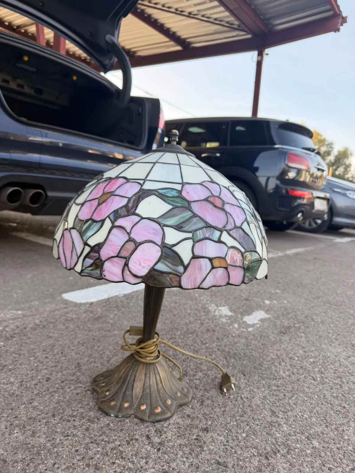 Lampa Witrażowa w Stylu Tiffanego