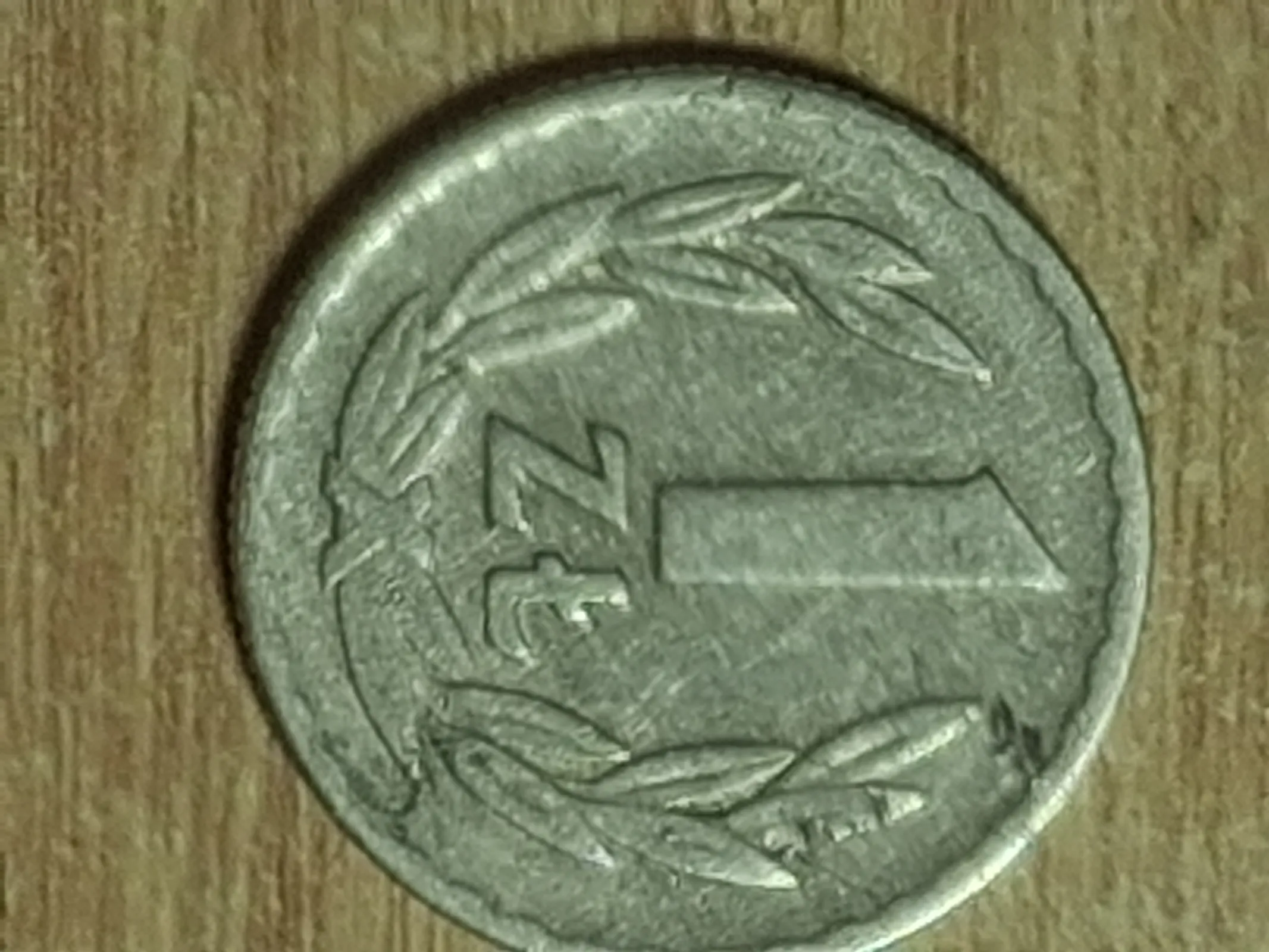 Monety prl. 5 sztuk. Nominal 1 zl ciekawe roczniki