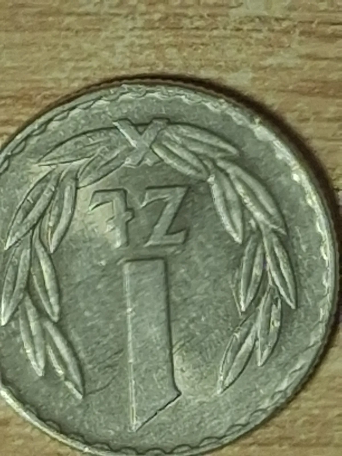Monety prl. 5 sztuk. Nominal 1 zl ciekawe roczniki