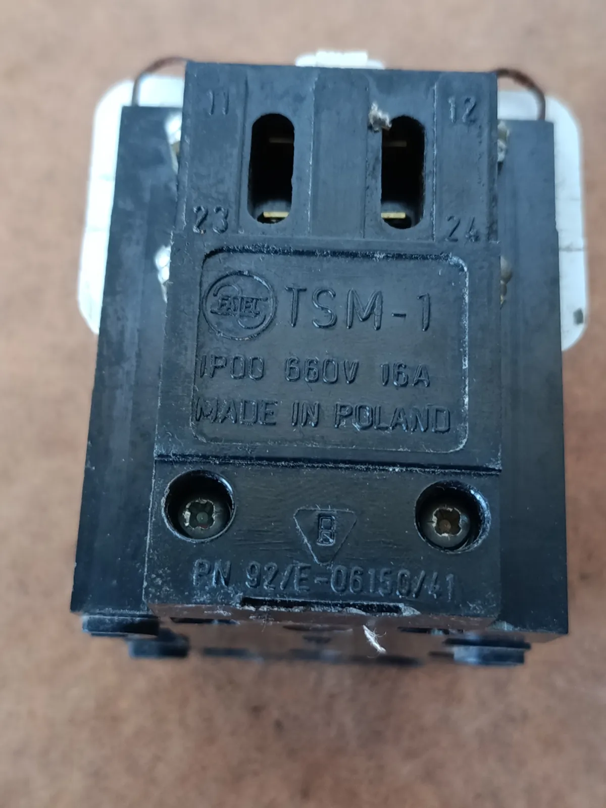 Stycznik TSM-1 i Cewka