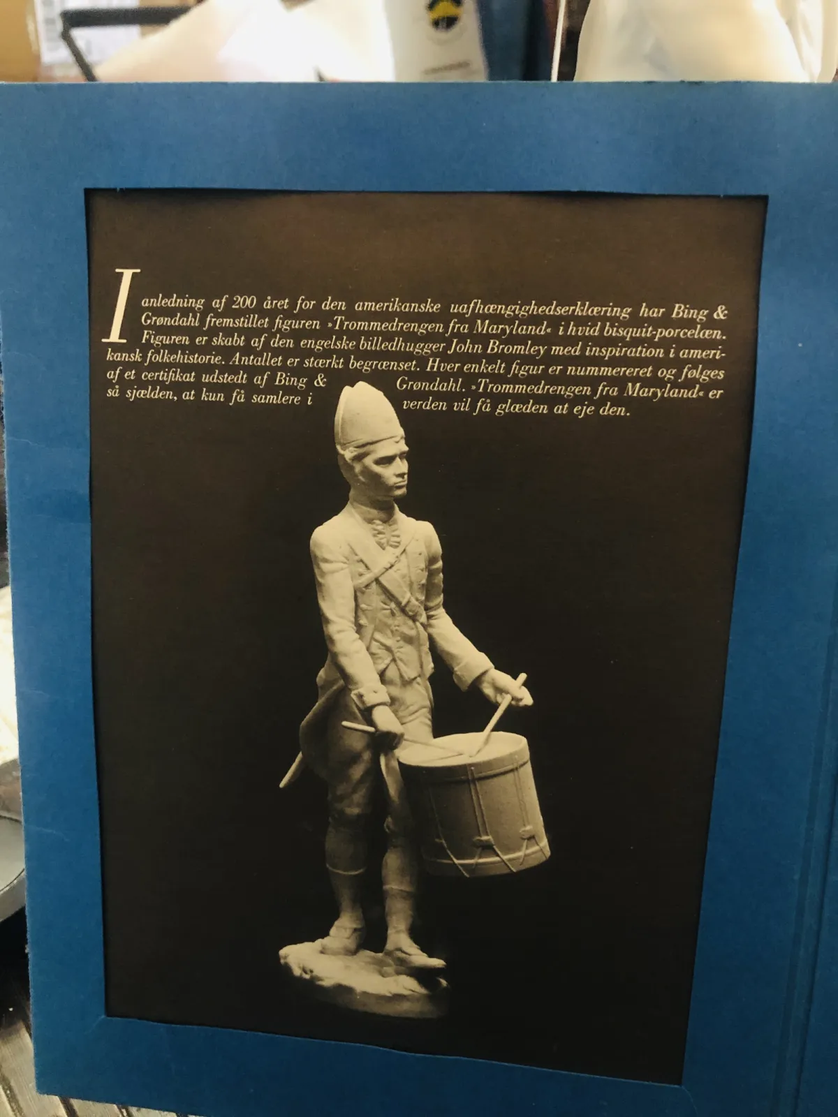 Figurka werblisty (drummer boy)