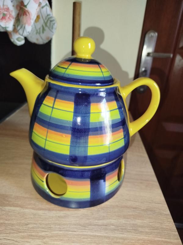 Czajnik z podgrzewaczem ceramiczny