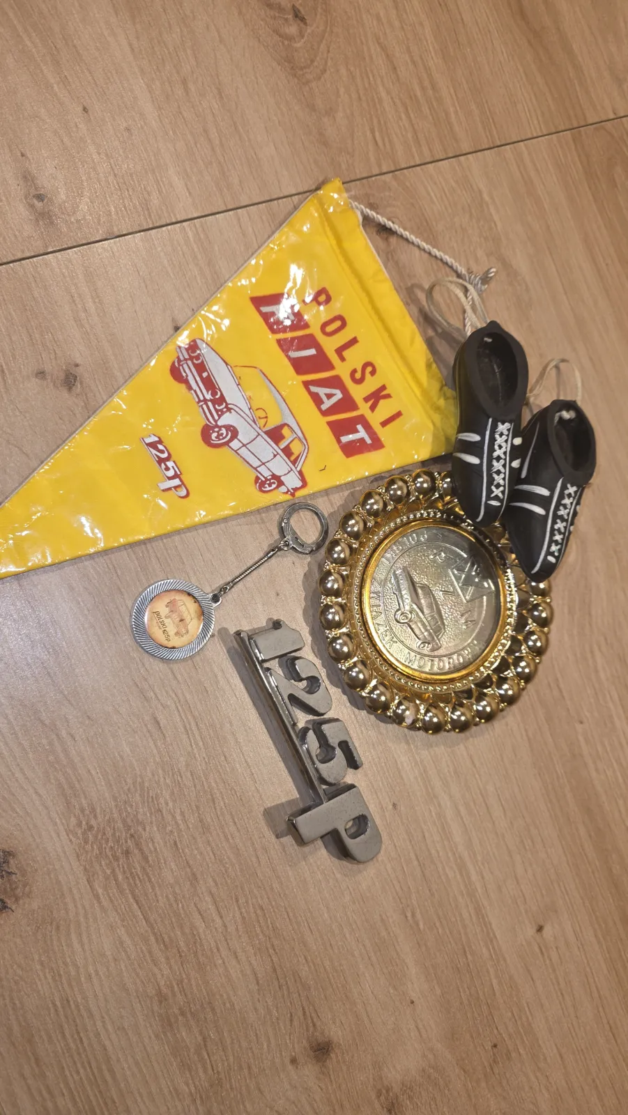 POLSKI FIAT 125 p zestaw motoryzacyjny