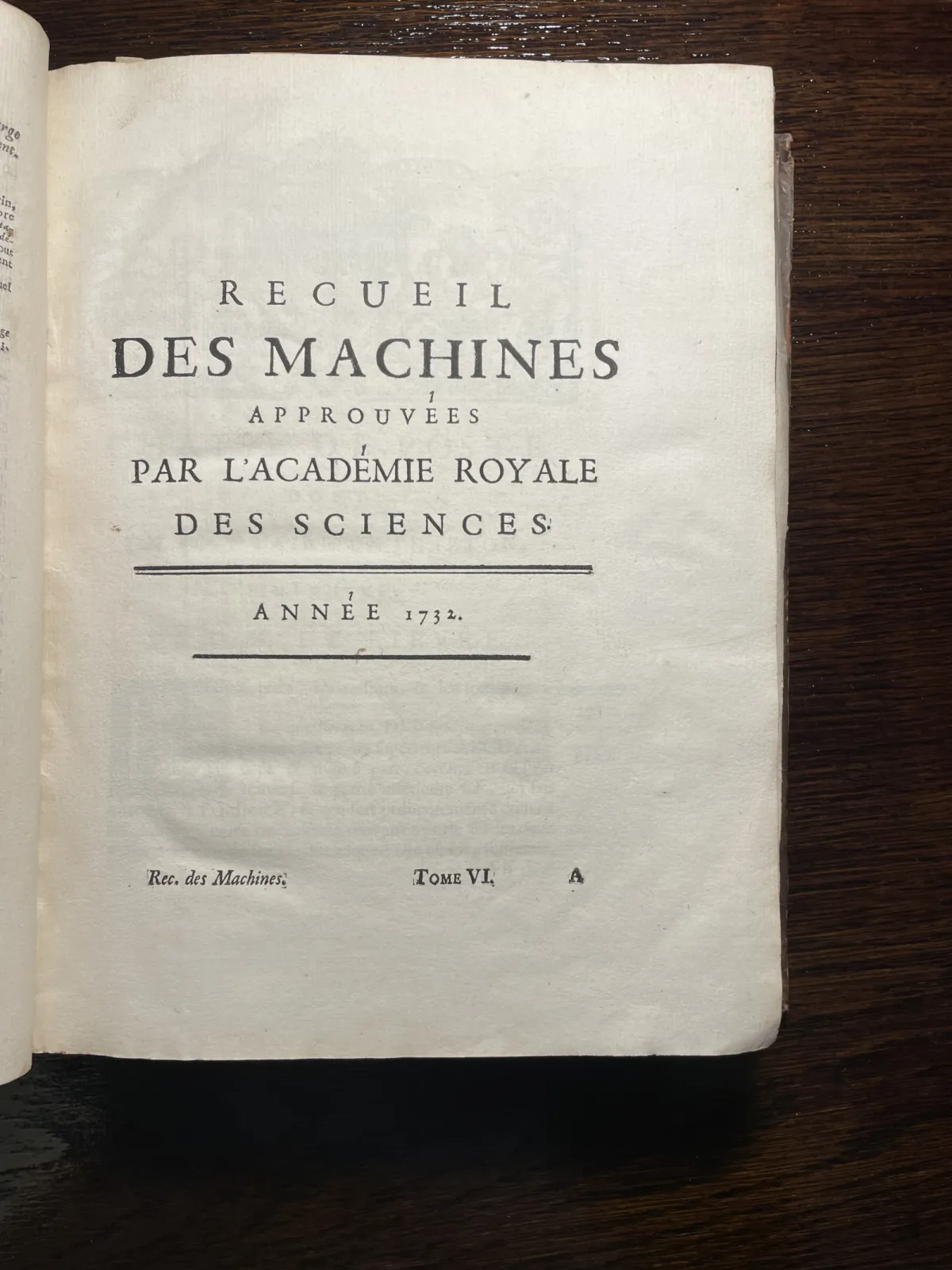 Dwa starodruki Machines et Inventions approuvées par l’Académie Royale
