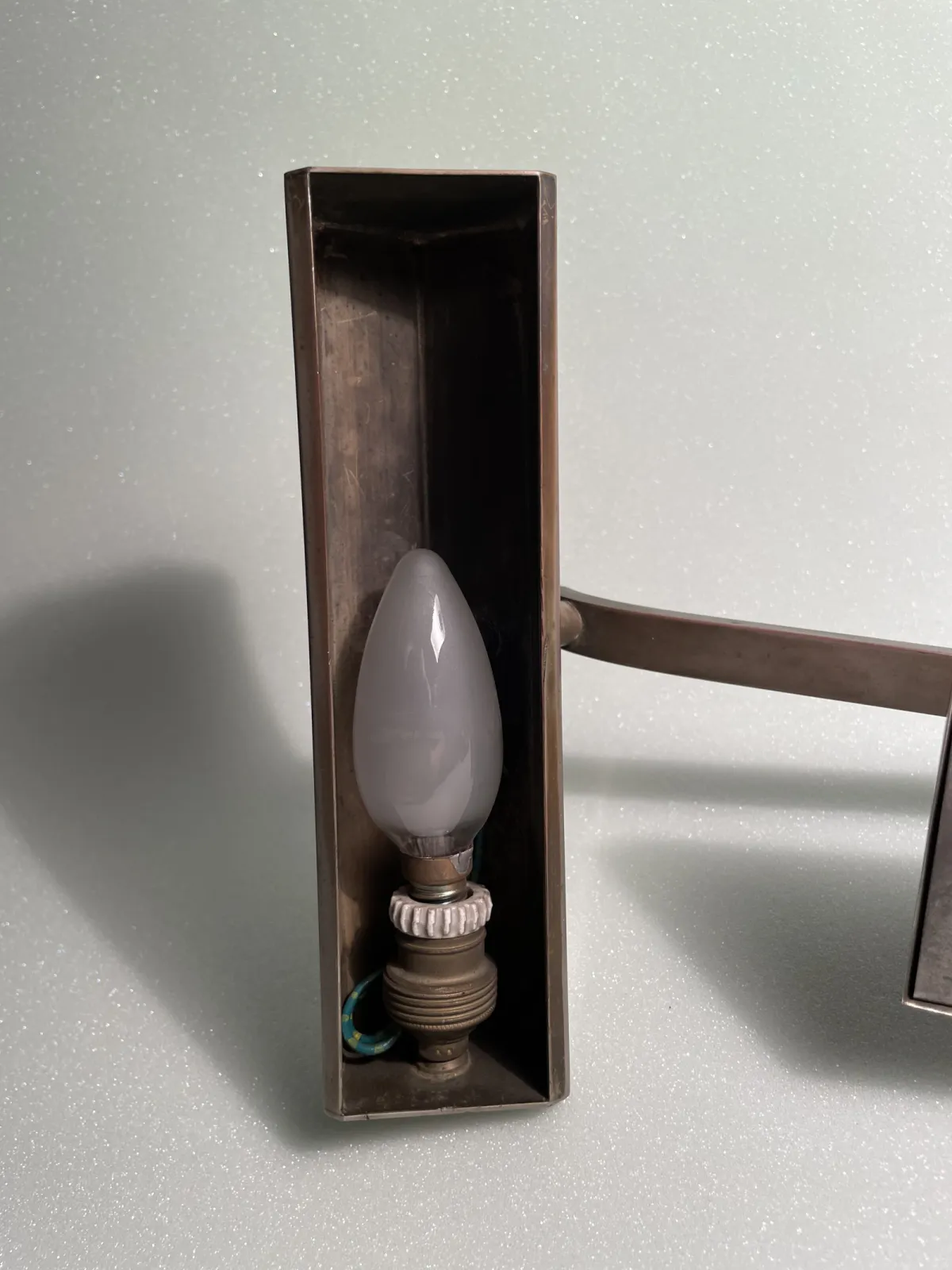Lampka, kinkiet art deco