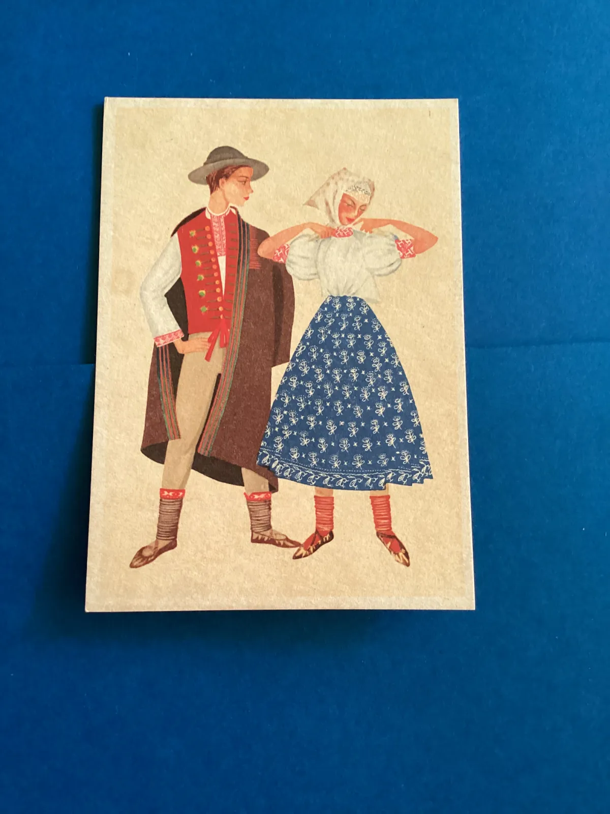 Pocztówki - Irena Czarnecka - STROJE POLSKIE LUDOWE