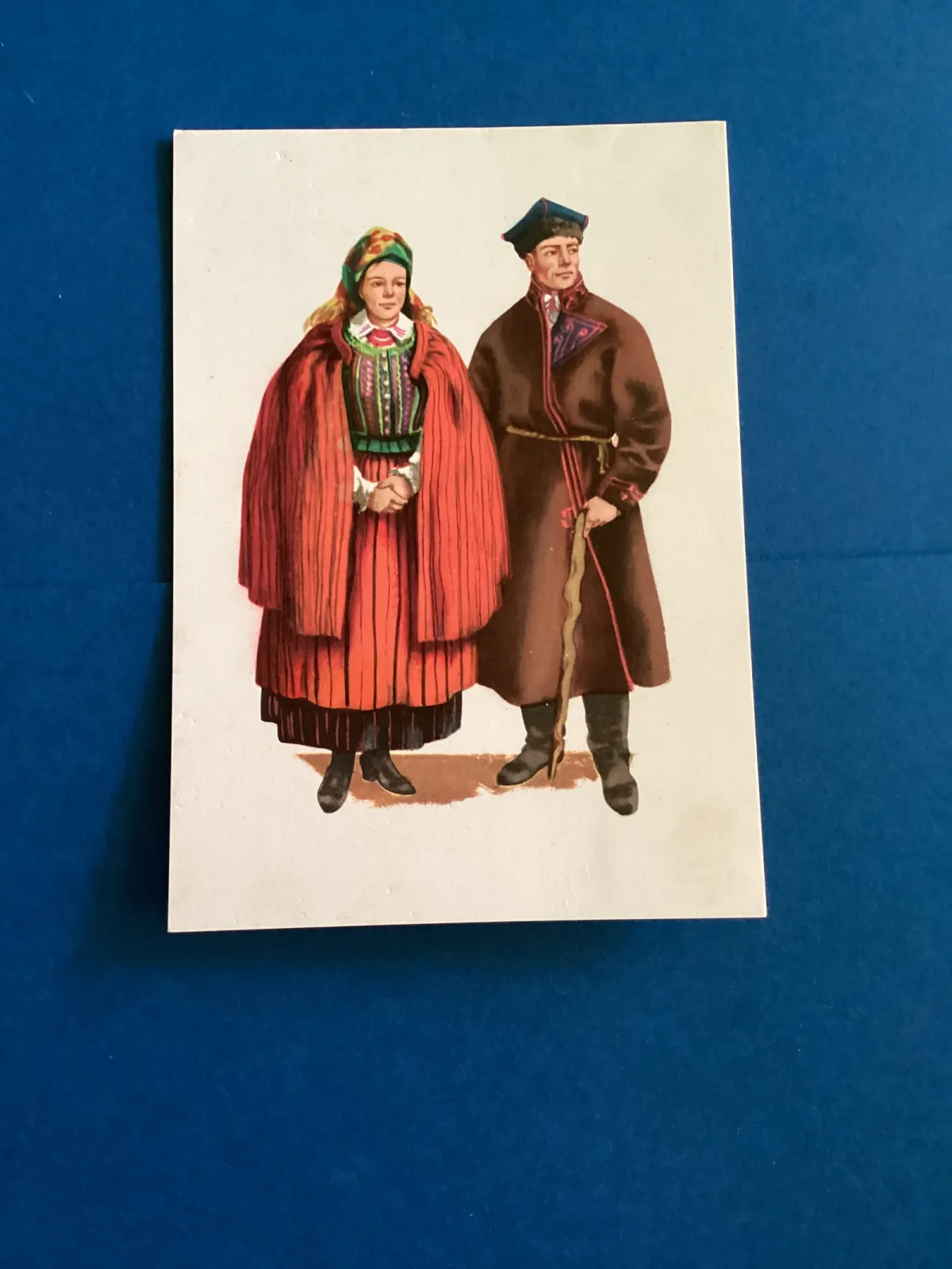 Pocztówki - MARIA ORŁOWSKA - Gabryś - STROJE LUDOWE