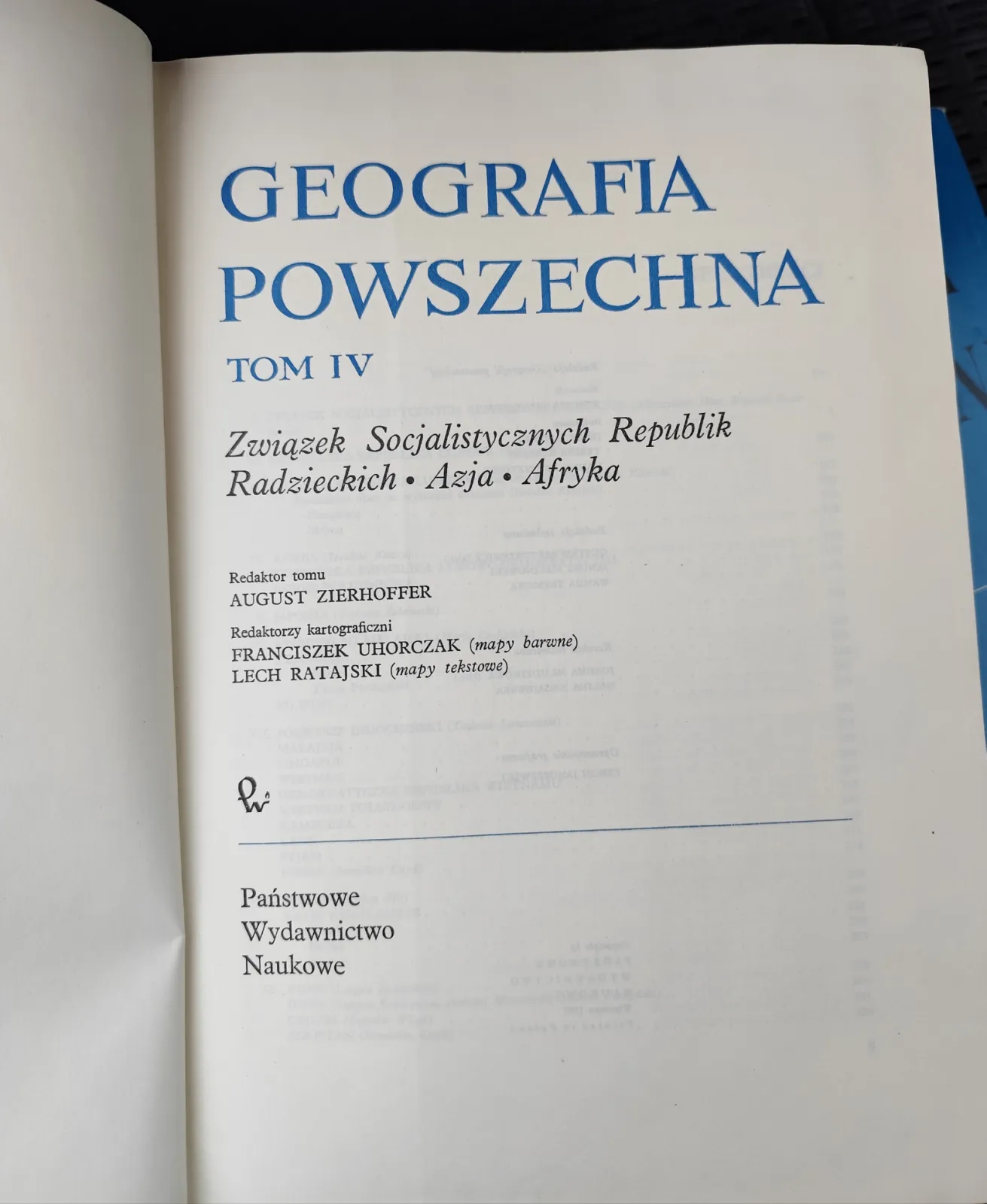 Geografia powszechna 1967rok