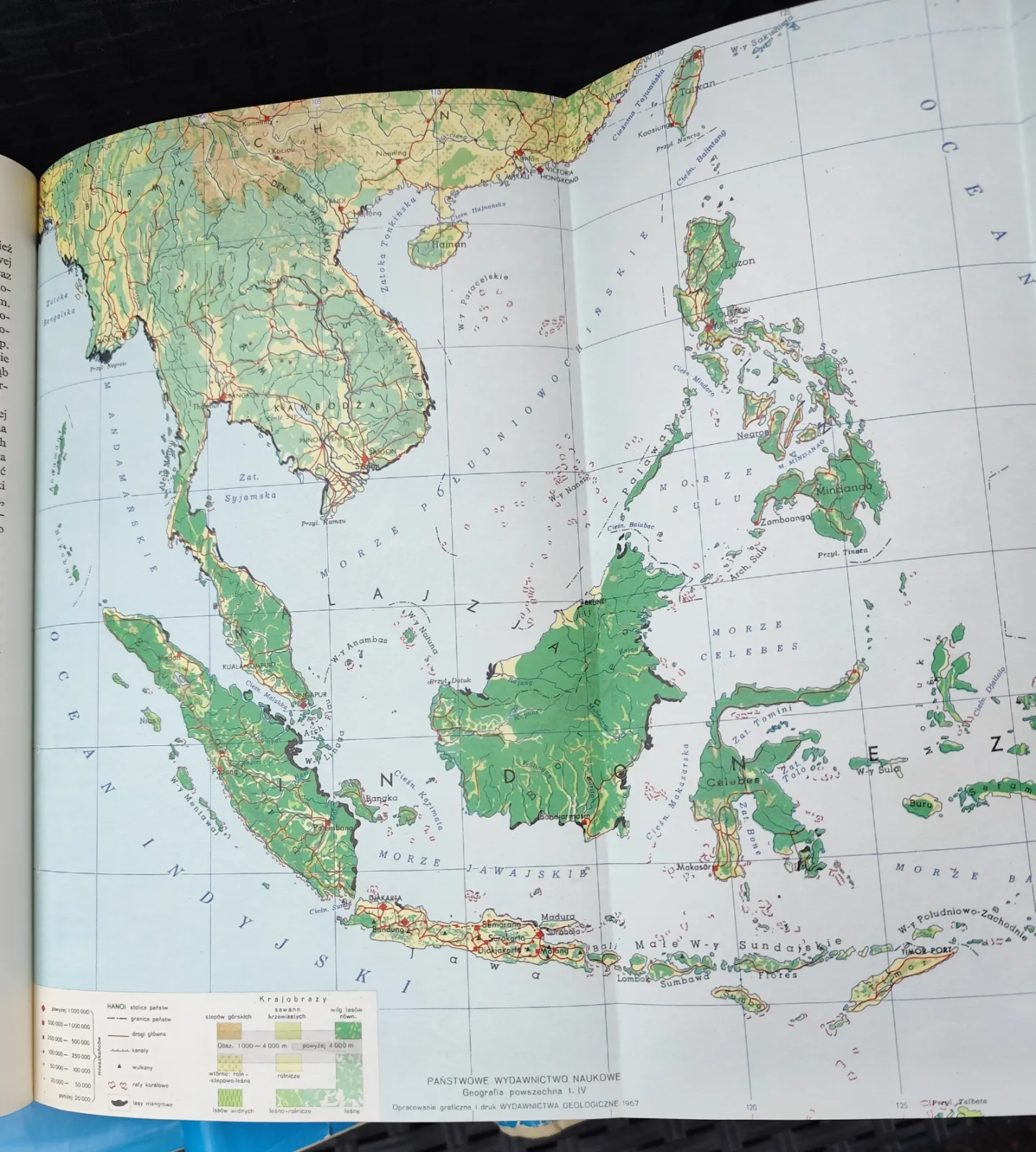 Geografia powszechna 1967rok