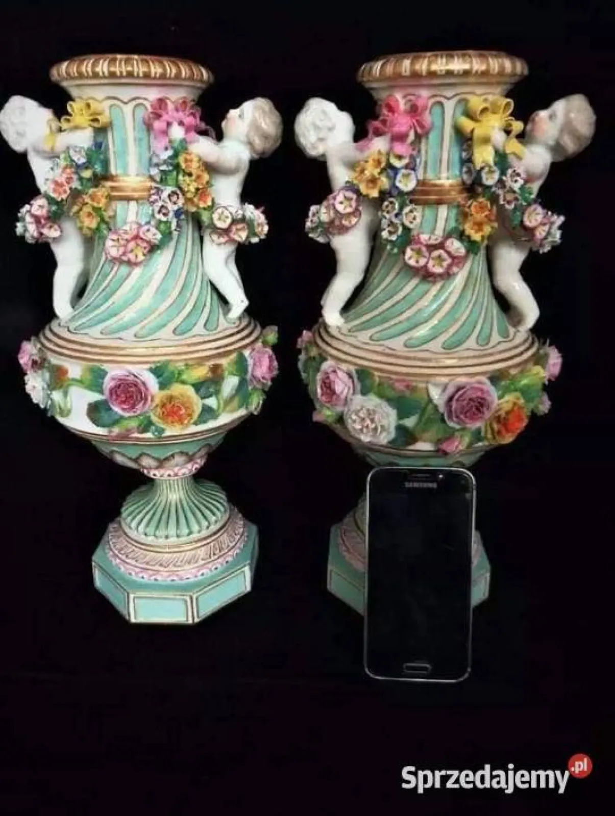 amfora  z XIX w. Jakub Petit. 1830- 1862
