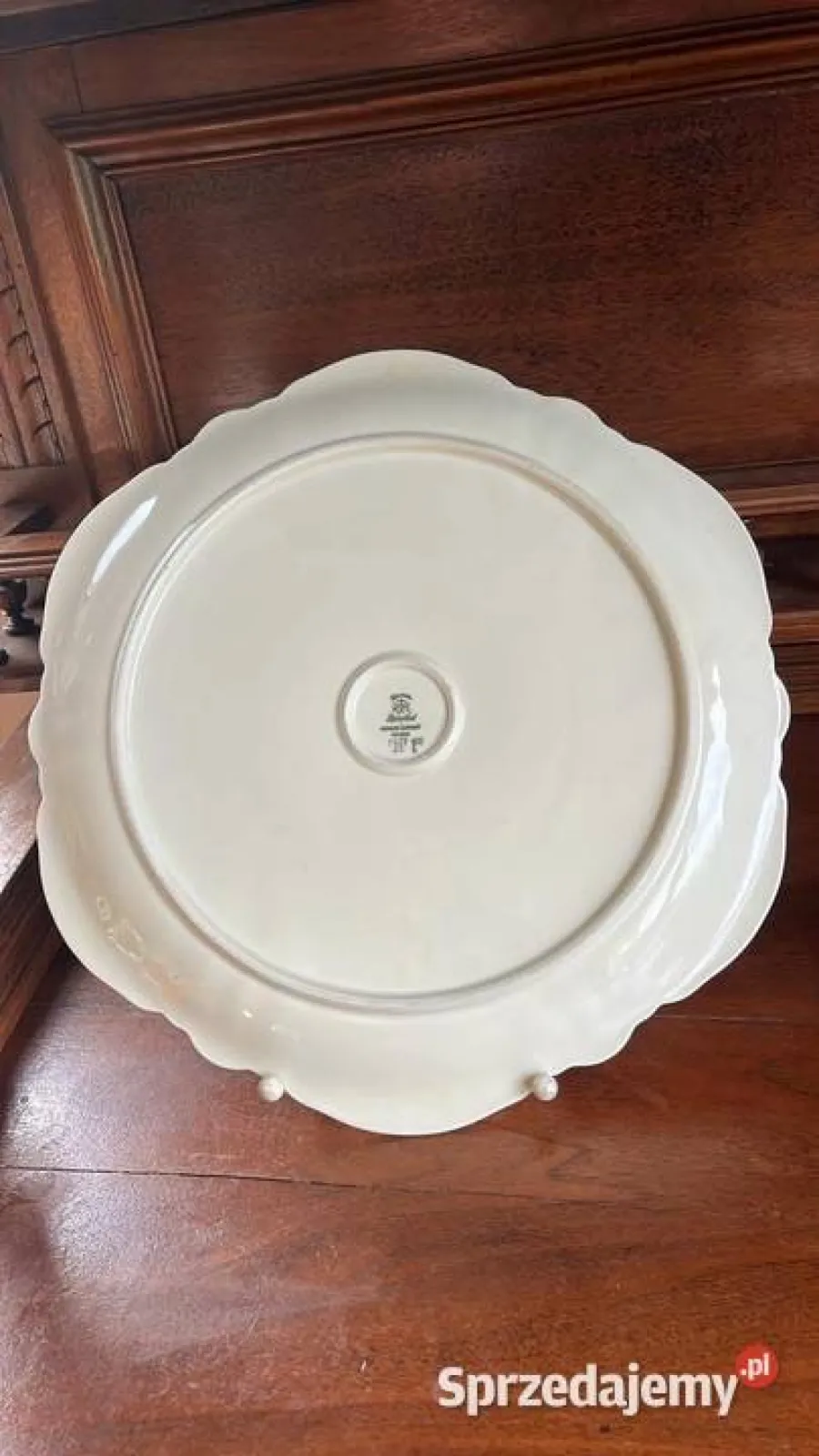 Wielka Patera Rosenthal. R. C.  Efenbein. Z serii „Rajski Ptak” Rosenthal Kronach Germany Victoria.   Syg. z 1925 r.