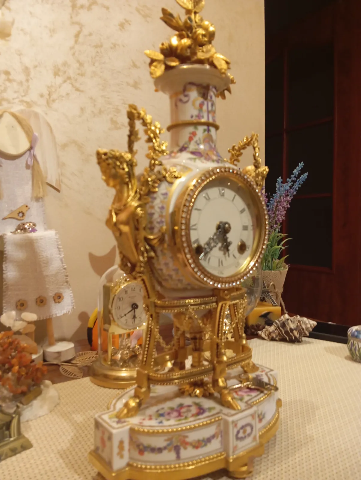 Kolekcjonerski Zegar Marie-Antoinette | V&A Museum London | Unikat, Porcelain