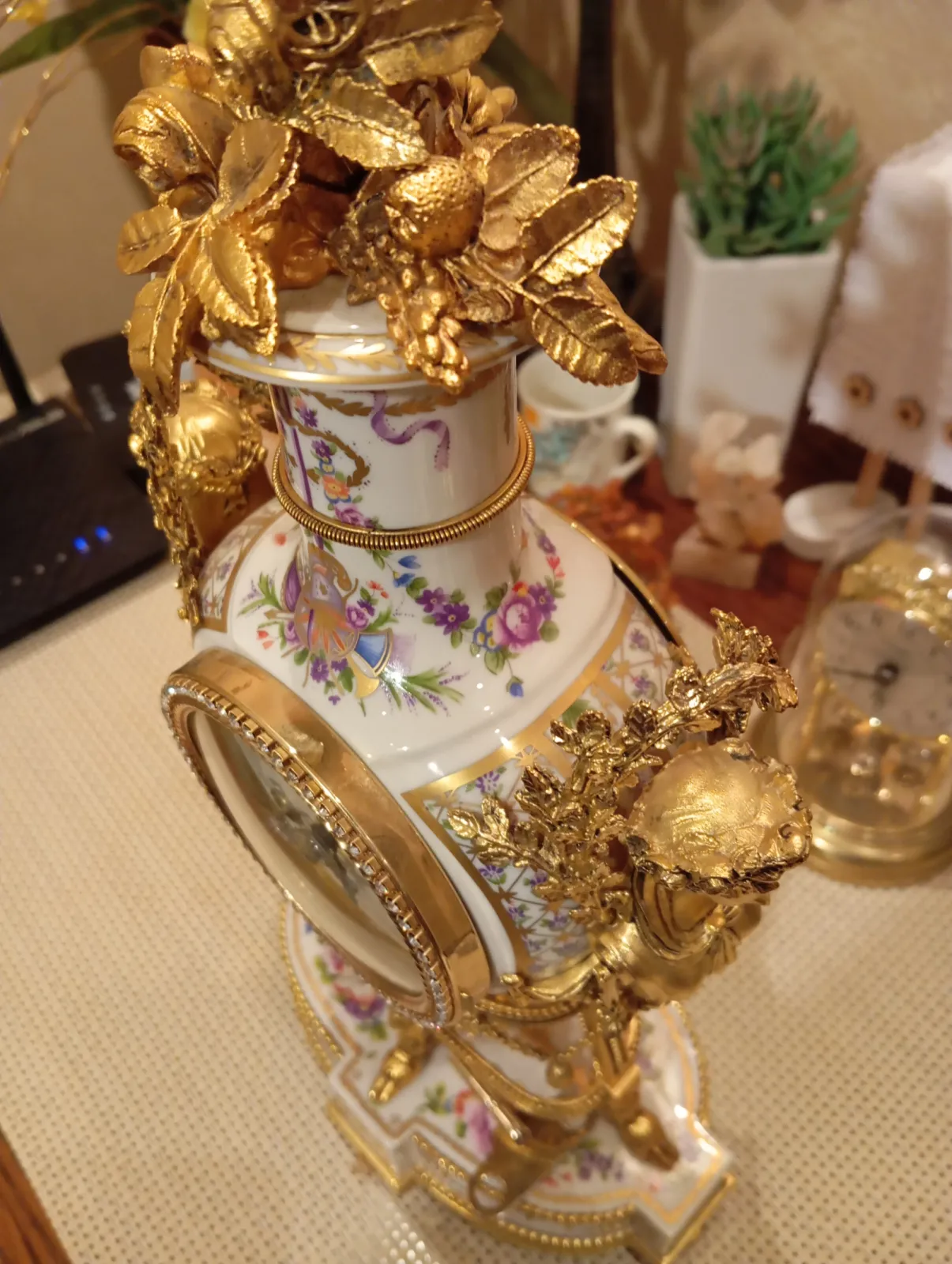 Kolekcjonerski Zegar Marie-Antoinette | V&A Museum London | Unikat, Porcelain