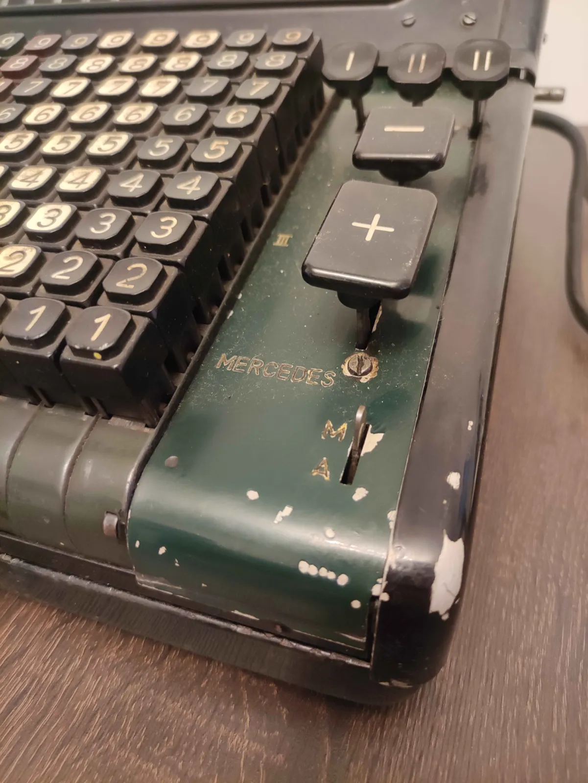 Kalkulator Mechaniczny - Mercedes-Euklid Model 37