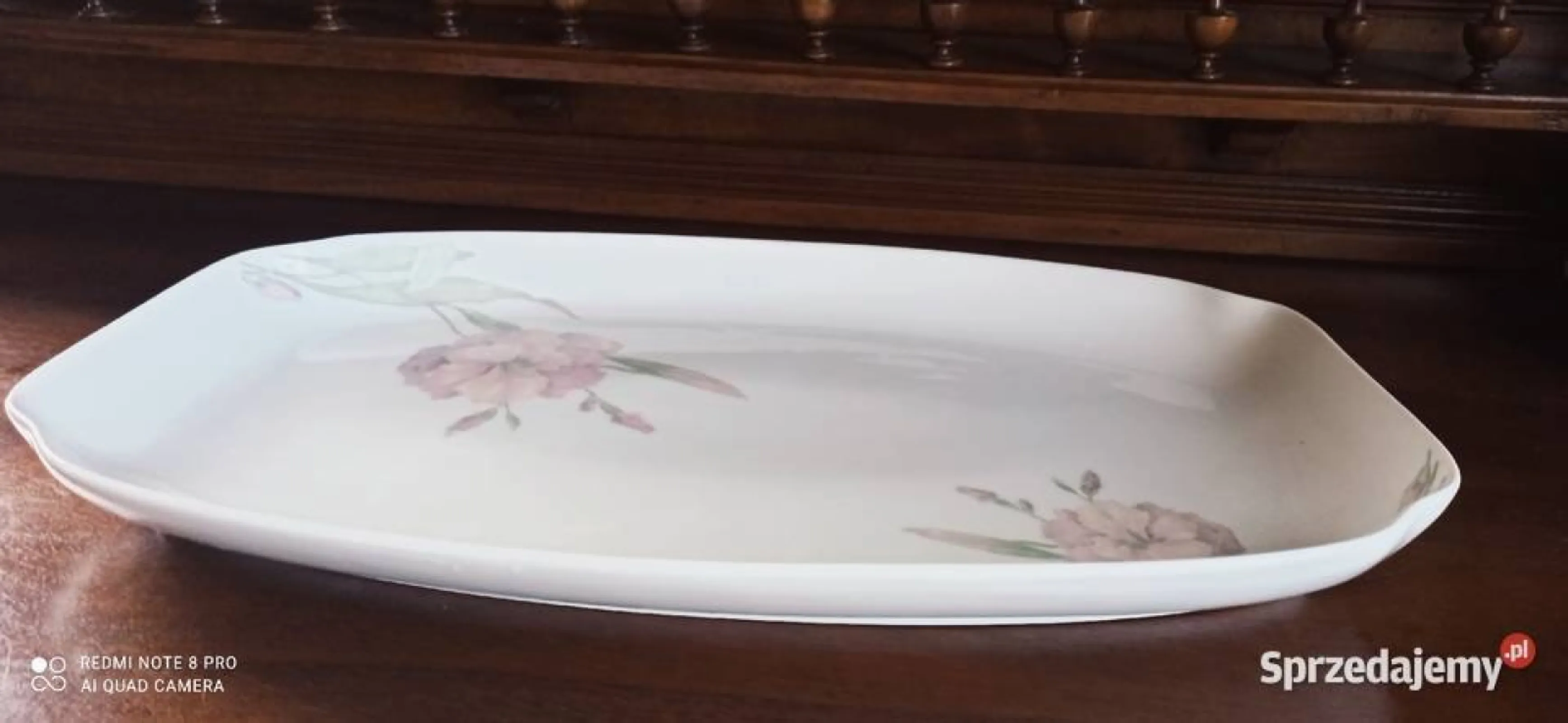 Półmisek. Wielka Patera Rosenthal. R. C. Hortense.  Sygnatura Kronach - Bavaria.  Syg. z lat 1901 - 1927: R. C.