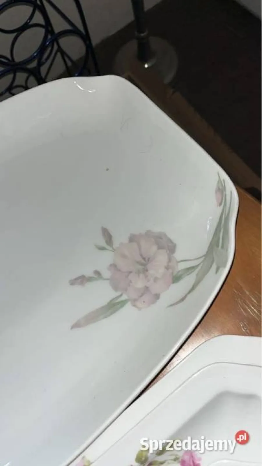 Półmisek. Wielka Patera Rosenthal. R. C. Hortense.  Sygnatura Kronach - Bavaria.  Syg. z lat 1901 - 1927: R. C.