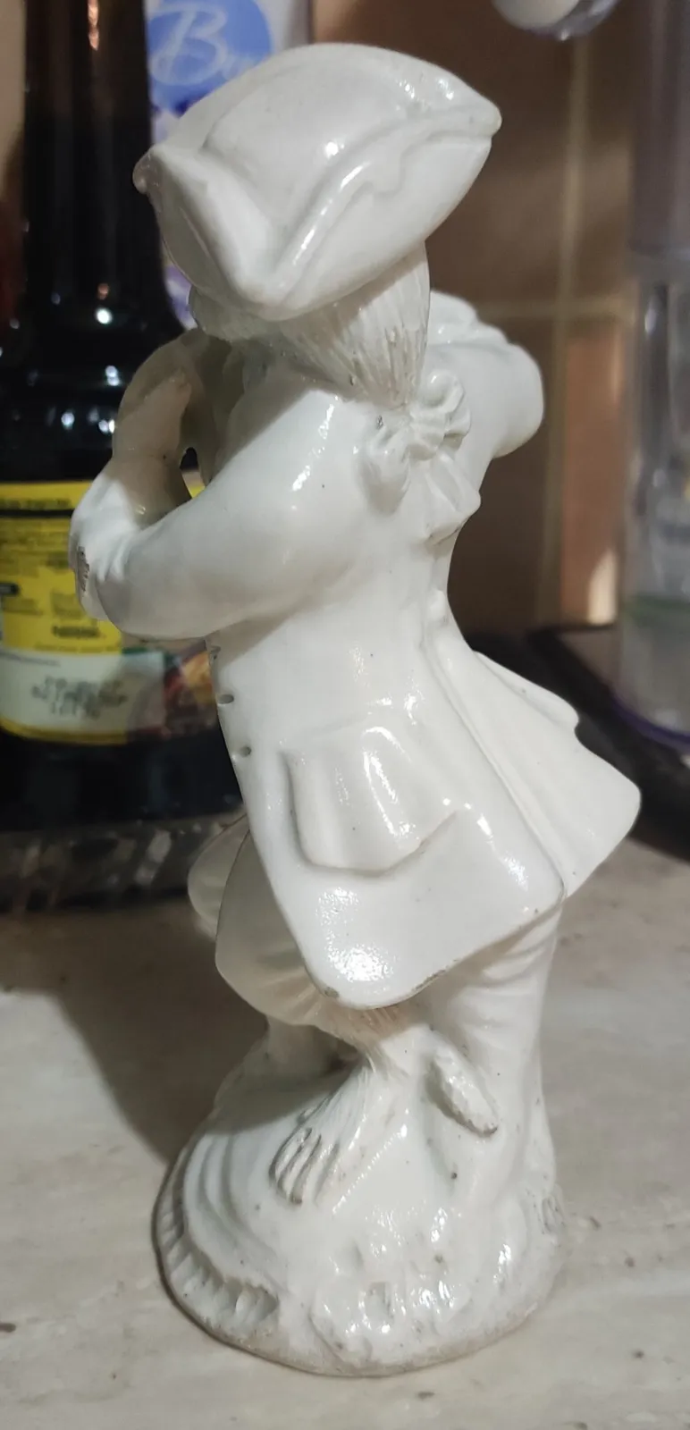 Figurka małpy wg Małpiej Orkiestry Miśni Włochy Wenecja Geminiano Cozzi XVIII wiek