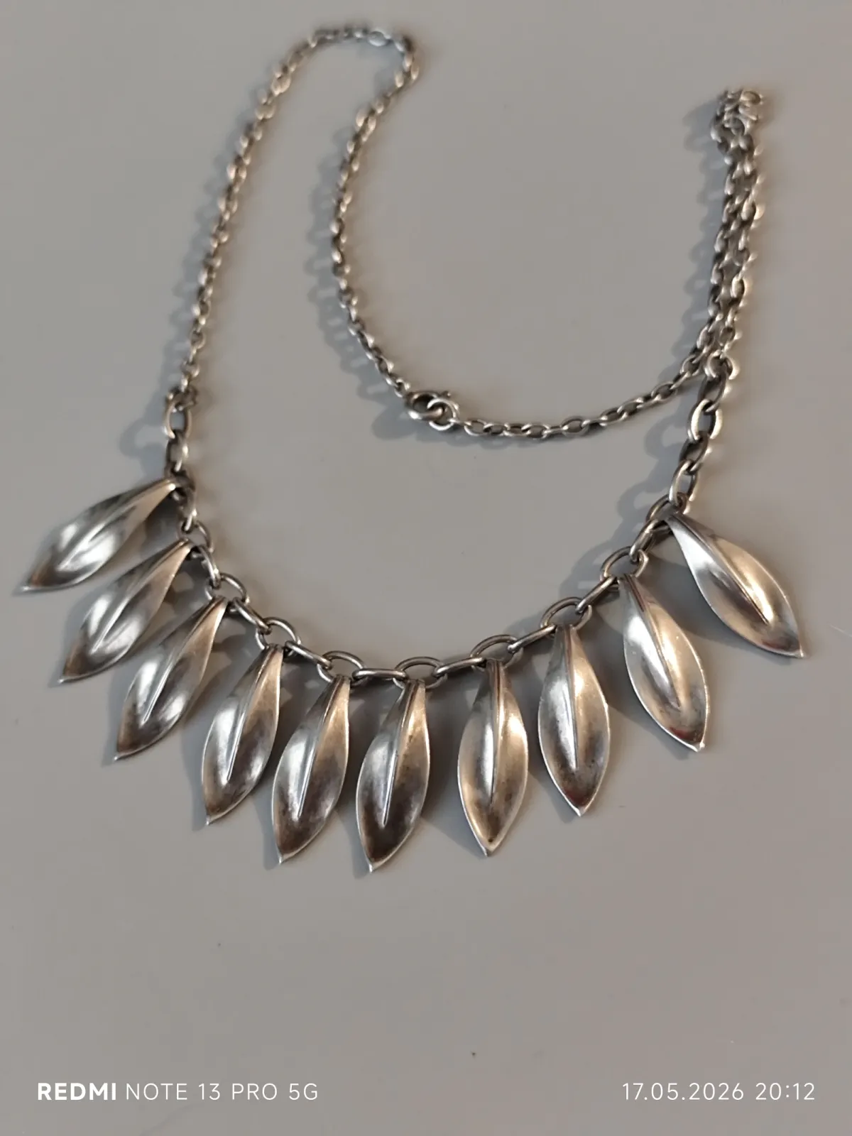Srebrny naszyjnik - Sterling silver - vintage