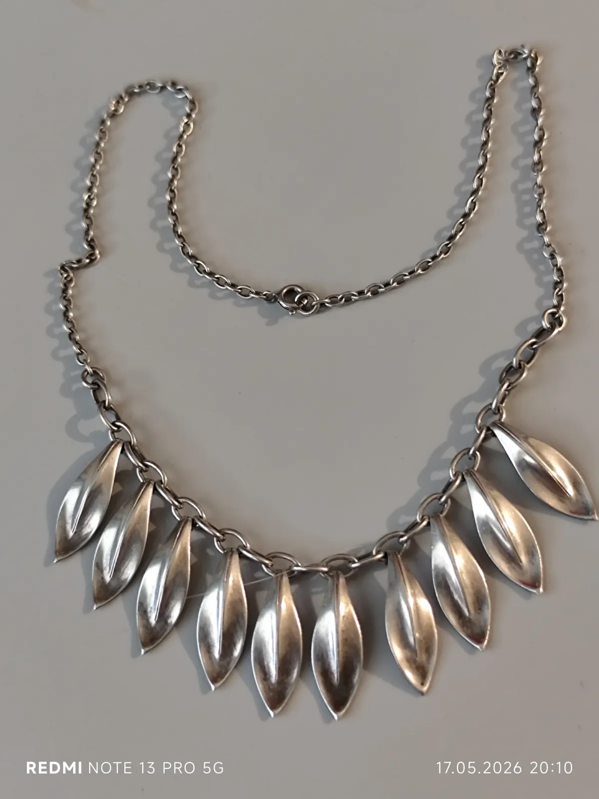 Srebrny naszyjnik - Sterling silver - vintage