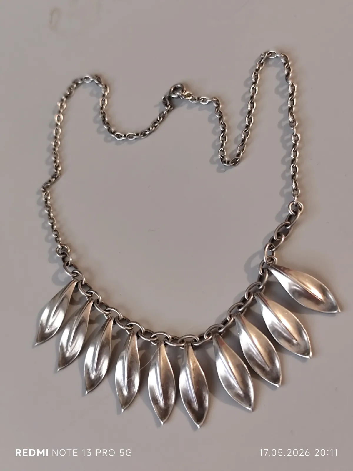 Srebrny naszyjnik - Sterling silver - vintage