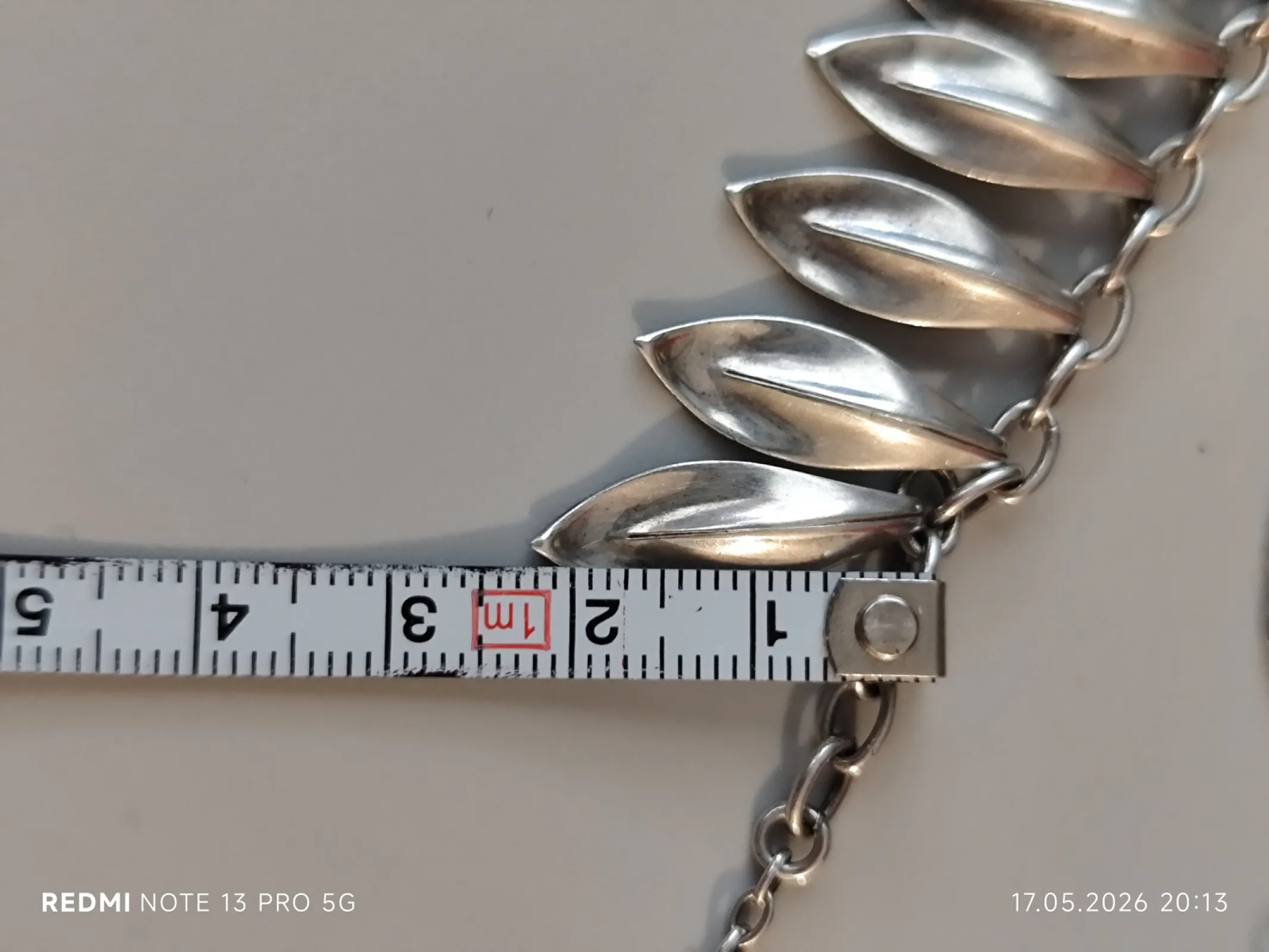 Srebrny naszyjnik - Sterling silver - vintage