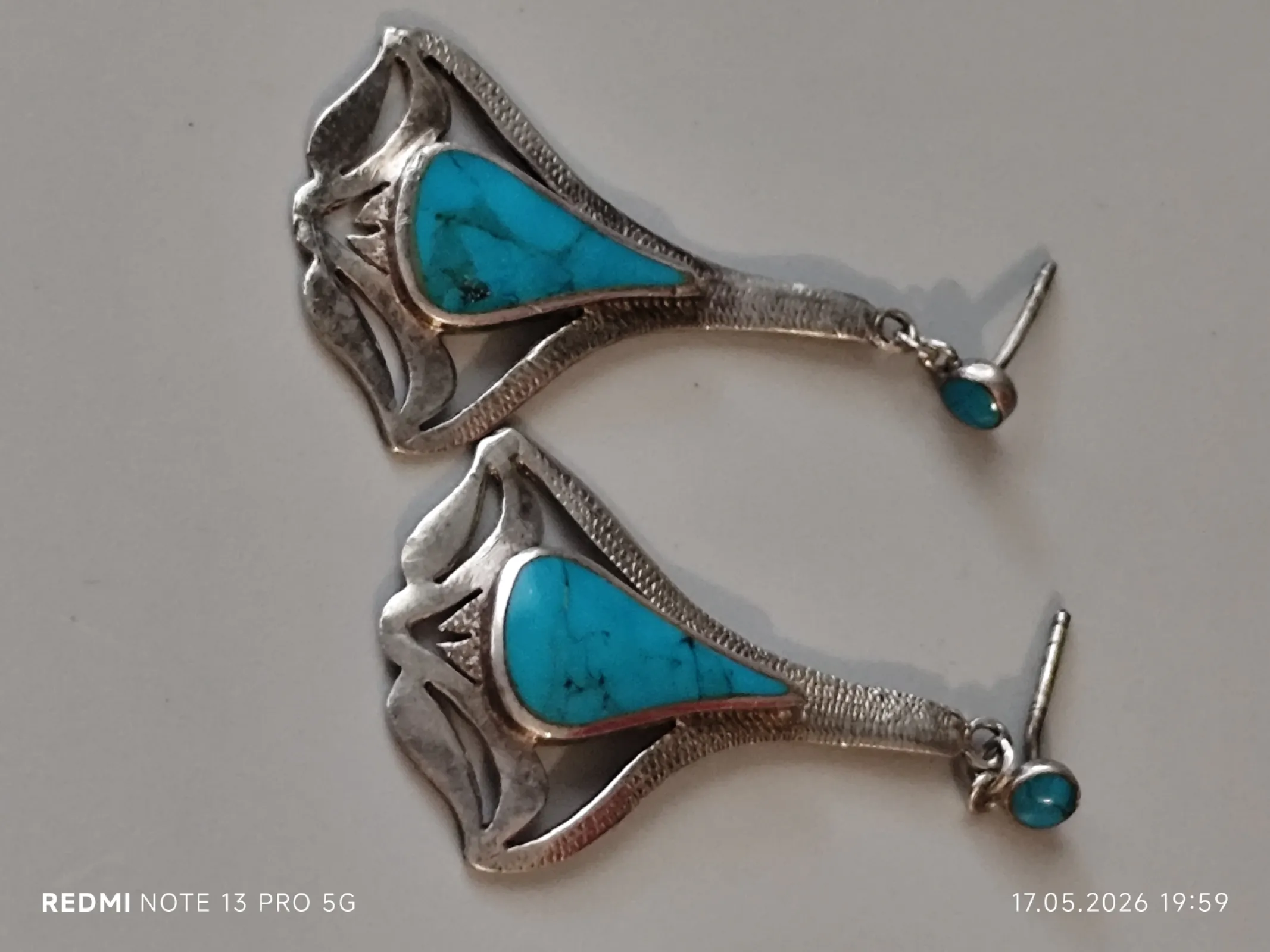 Srebrne kolczyki - srebro 925 - vintage