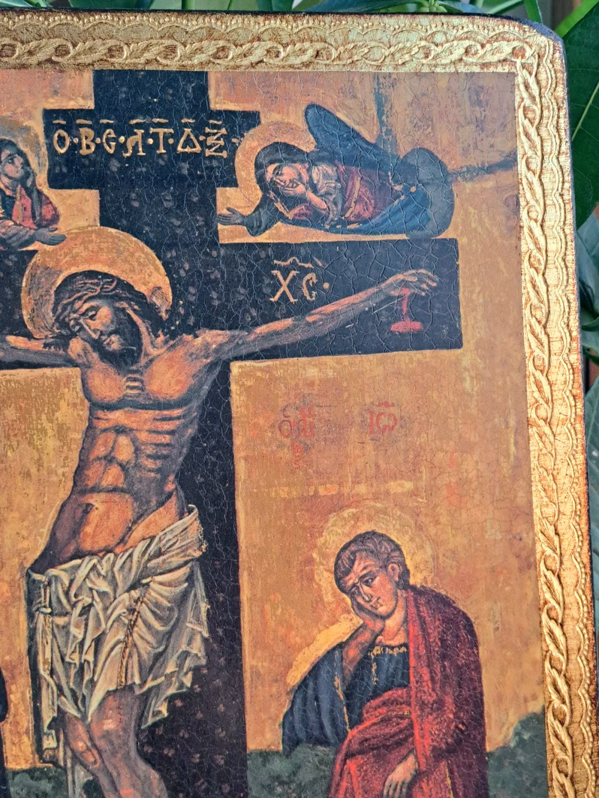 Ikona Sztuka sakralna Ukrzyżowanie Belgia