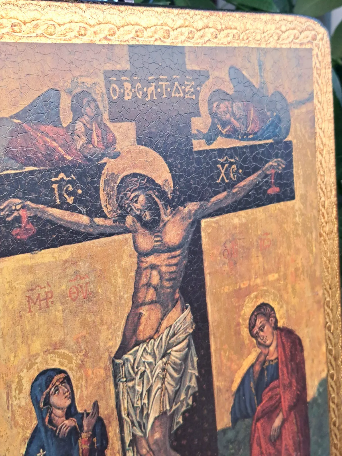 Ikona Sztuka sakralna Ukrzyżowanie Belgia