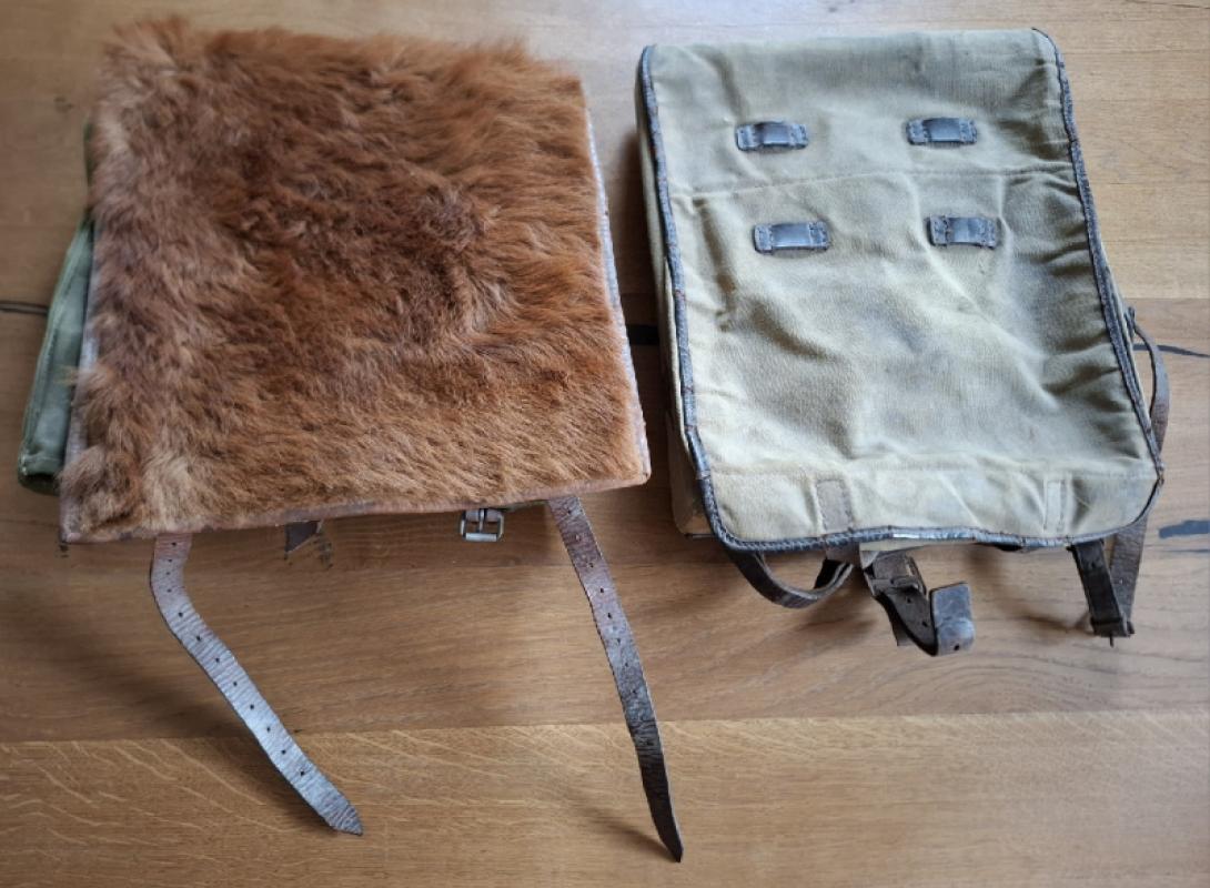 Wehrmacht 2 plecaki oryginalne II wojna światowa Cena za parę