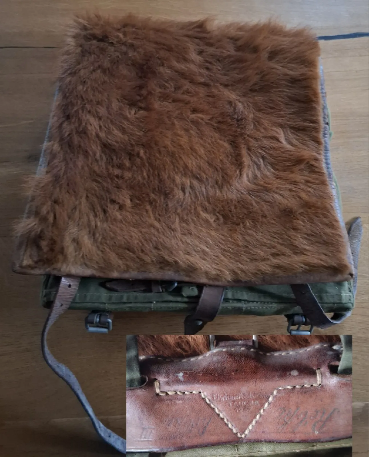 Wehrmacht 2 plecaki oryginalne II wojna światowa Cena za parę