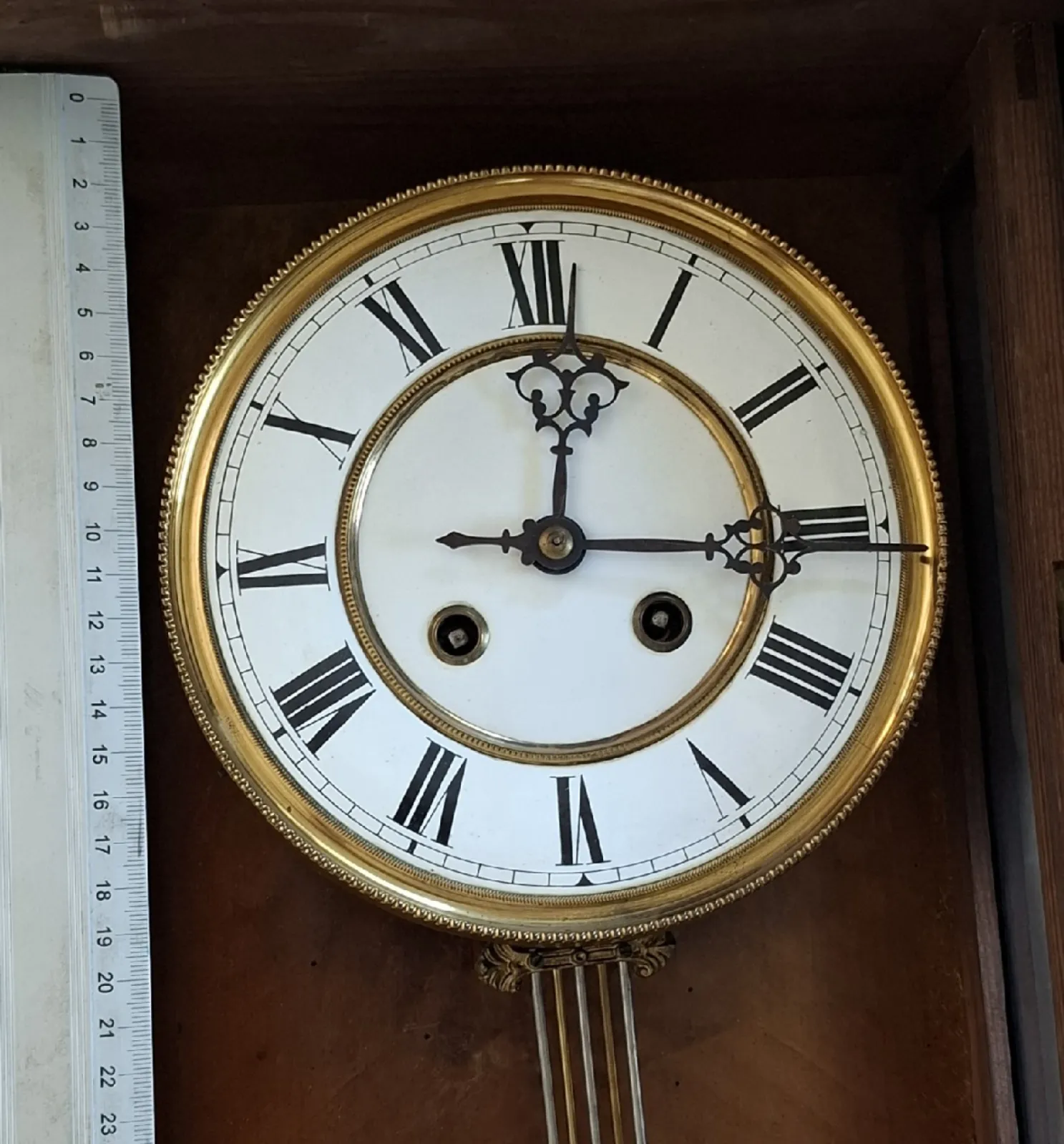 Zegar Urania Regulator Świebodzice Śląsk 1895 - 1912 r. Sygnowany sprawny
