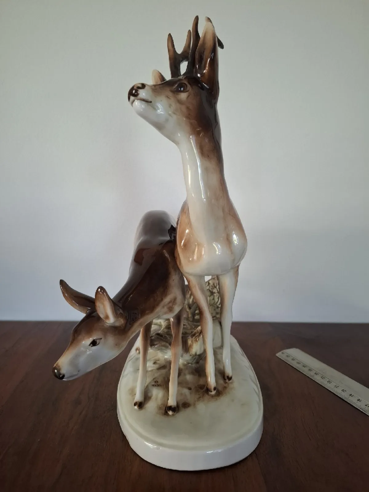 Wanke Royal Dux Olbrzymia Figura Rzeźba porcelana Unikat