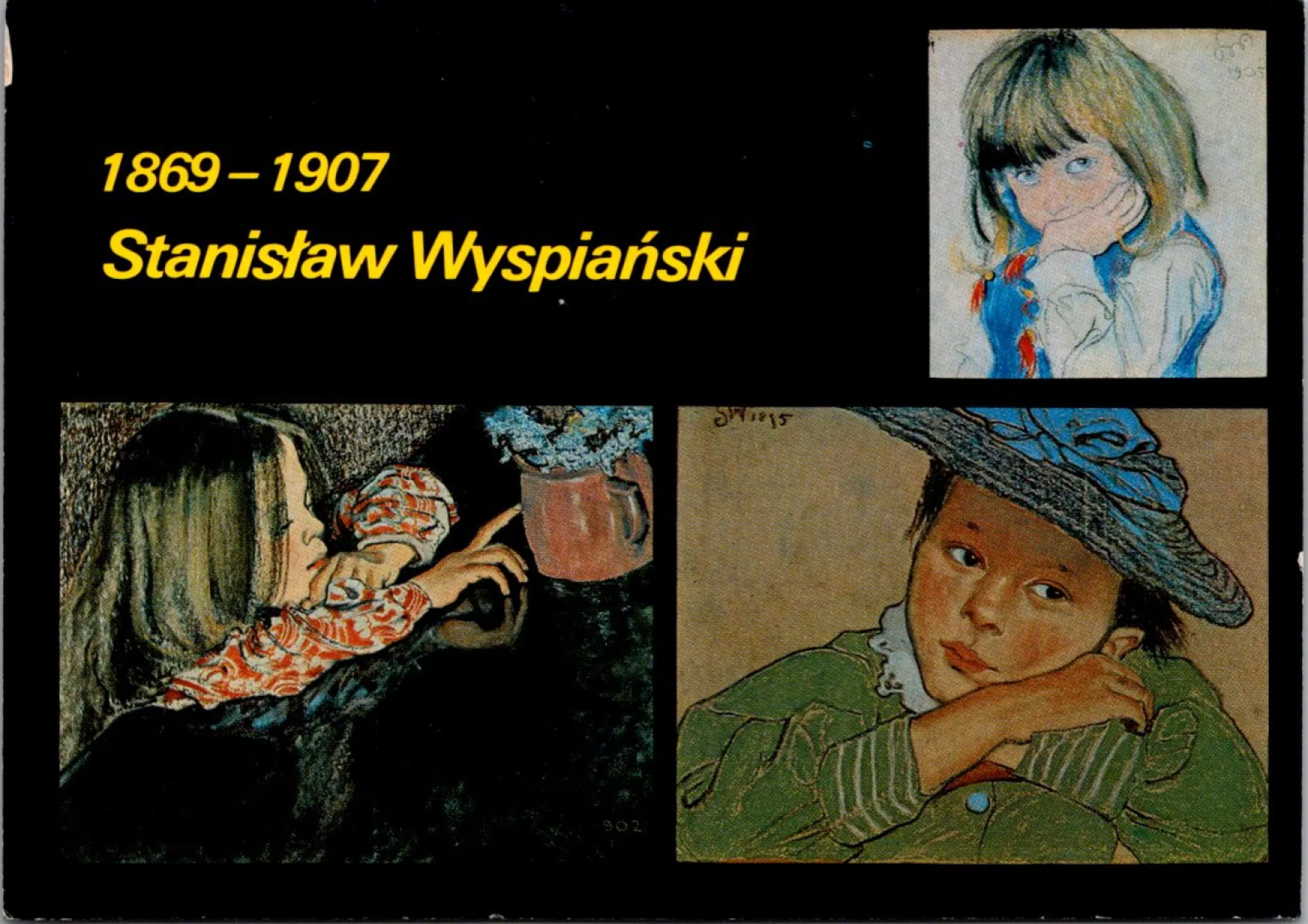 Pocztówka/ Sztuka/ Stanisław Wyspiański/ Kraków/ ok. lata 70