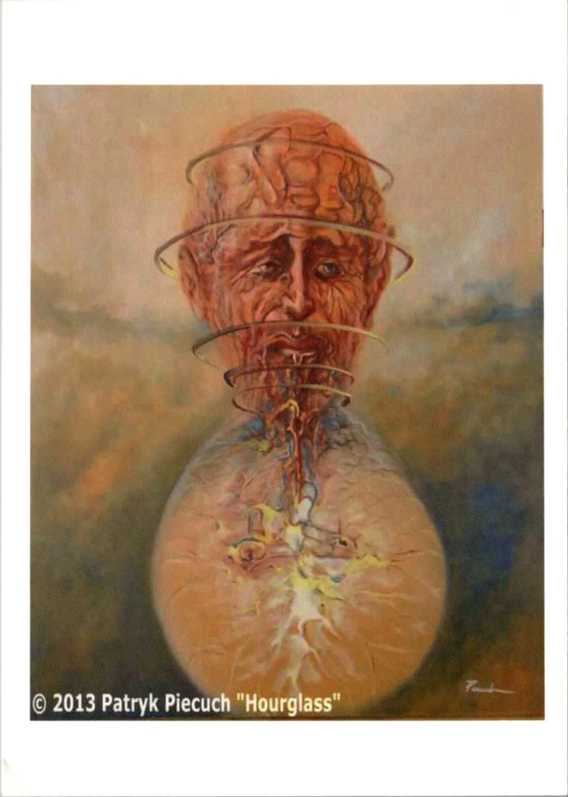 Pocztówka/ Sztuka/ Patryk Piecuch Hourglass Klepsydra/ ok. lata 10