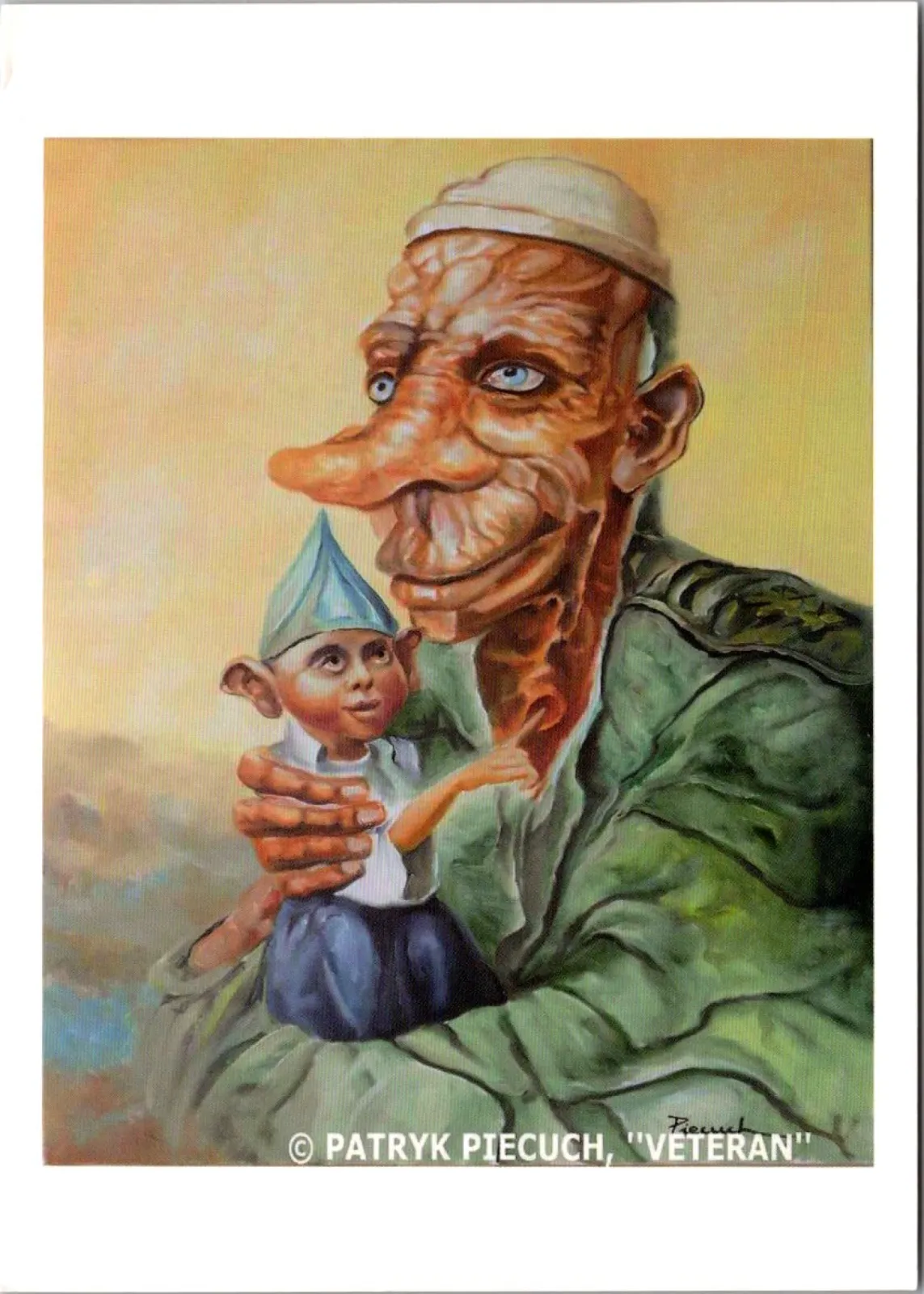 Pocztówka/ Sztuka/ Patryk Piecuch Veteran Weteran/ ok. lata 10