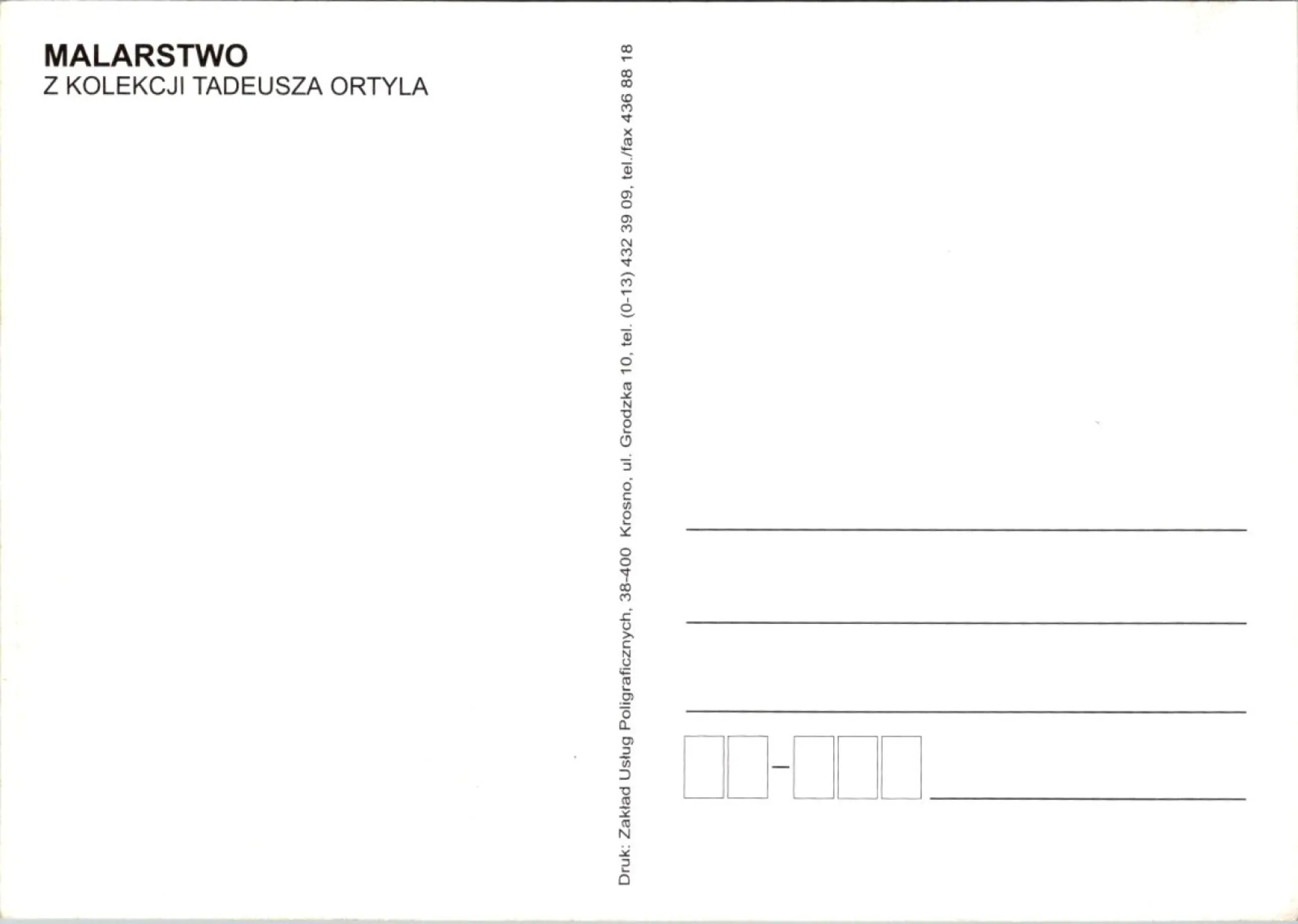 Pocztówka/ Sanok/ Józef Szwejk Pomnik Pomniki Malarstwo/ Polska/ ok. lata 00