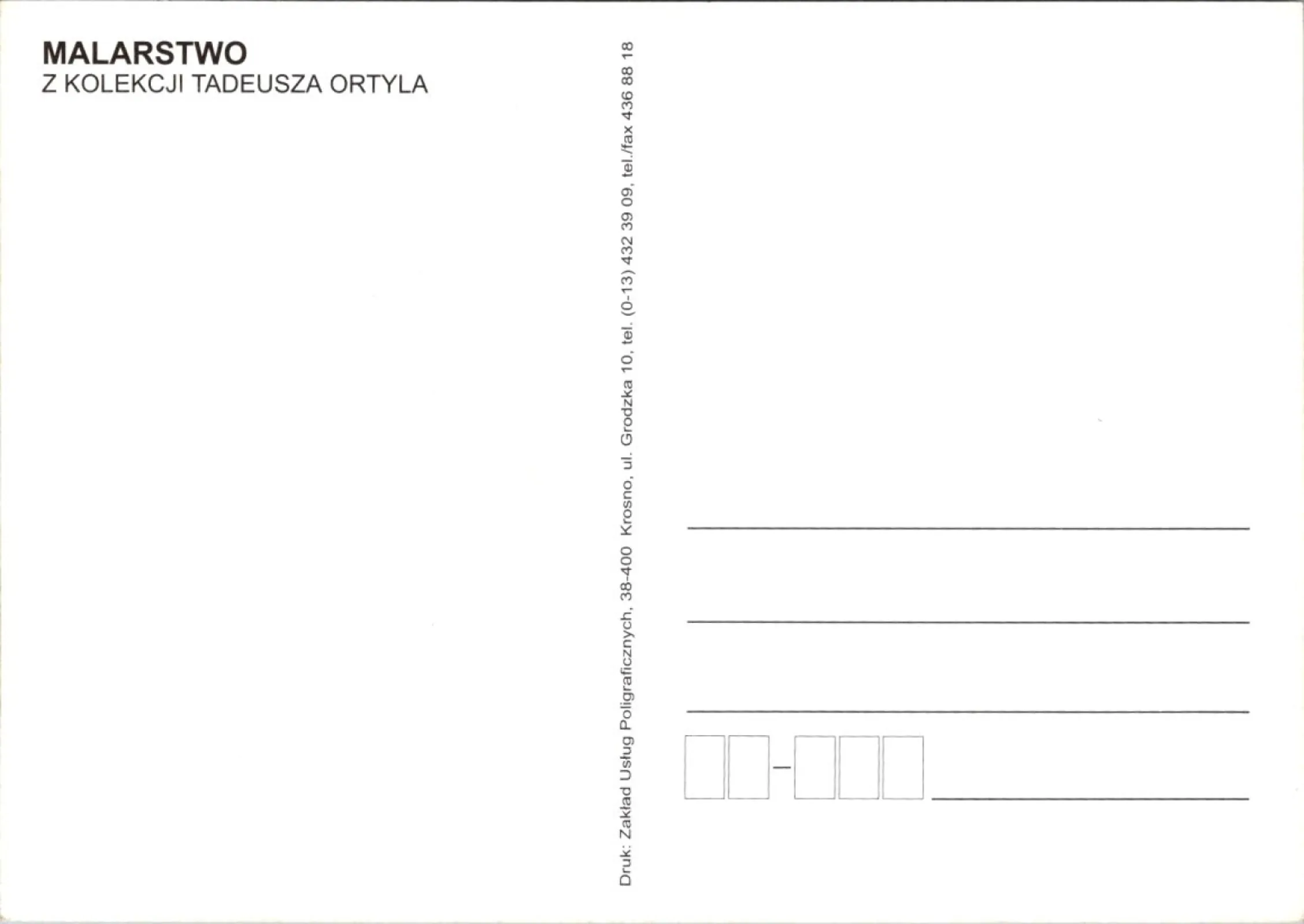 Pocztówka/ Sanok/ Józef Szwejk Pomnik Pomniki Malarstwo/ Polska/ ok. lata 00