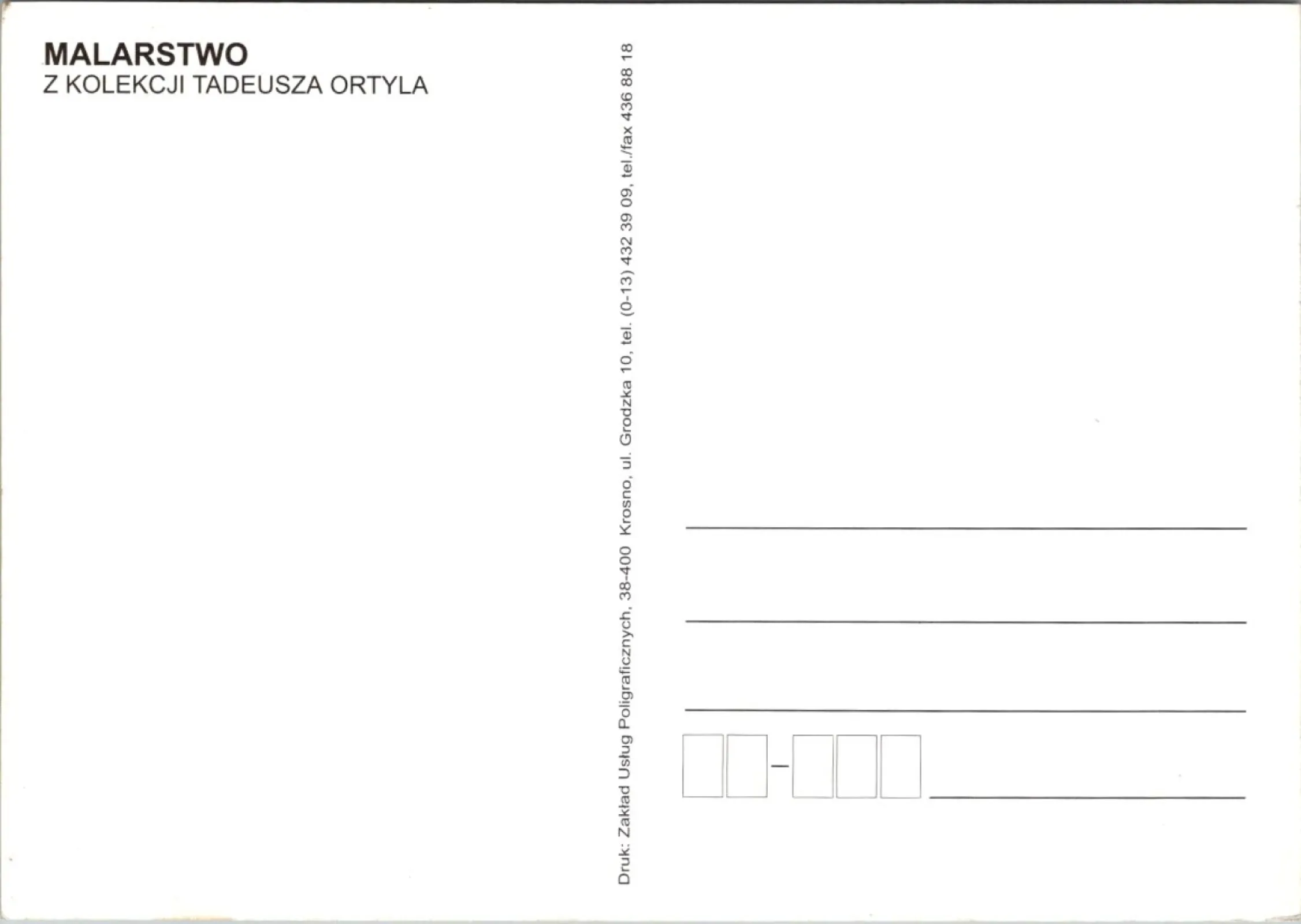 Pocztówka/ Sanok/ Józef Szwejk Pomnik Pomniki Malarstwo/ Polska/ ok. lata 00