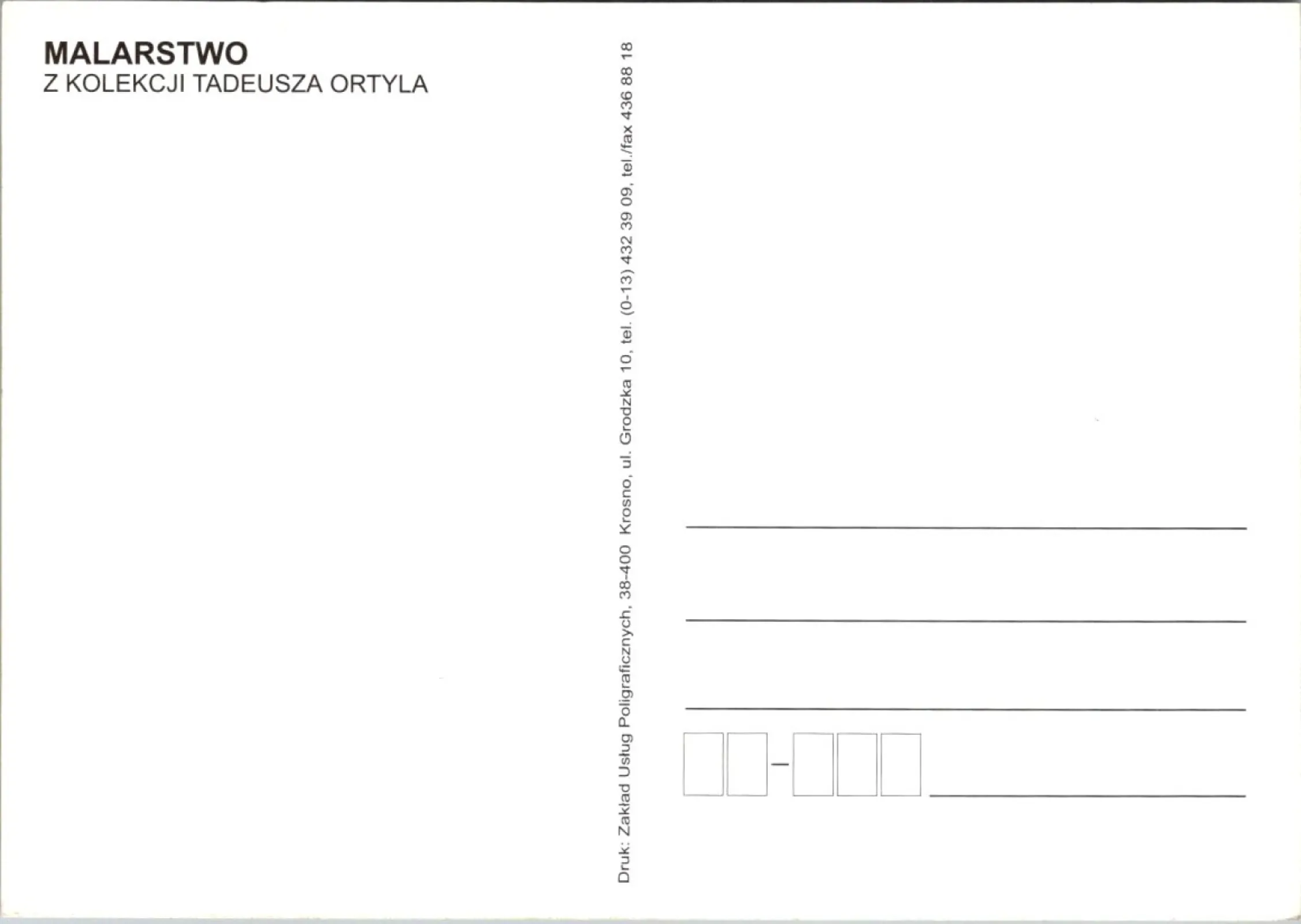 Pocztówka/ Sanok/ Józef Szwejk Pomnik Pomniki Malarstwo/ Polska/ ok. lata 00