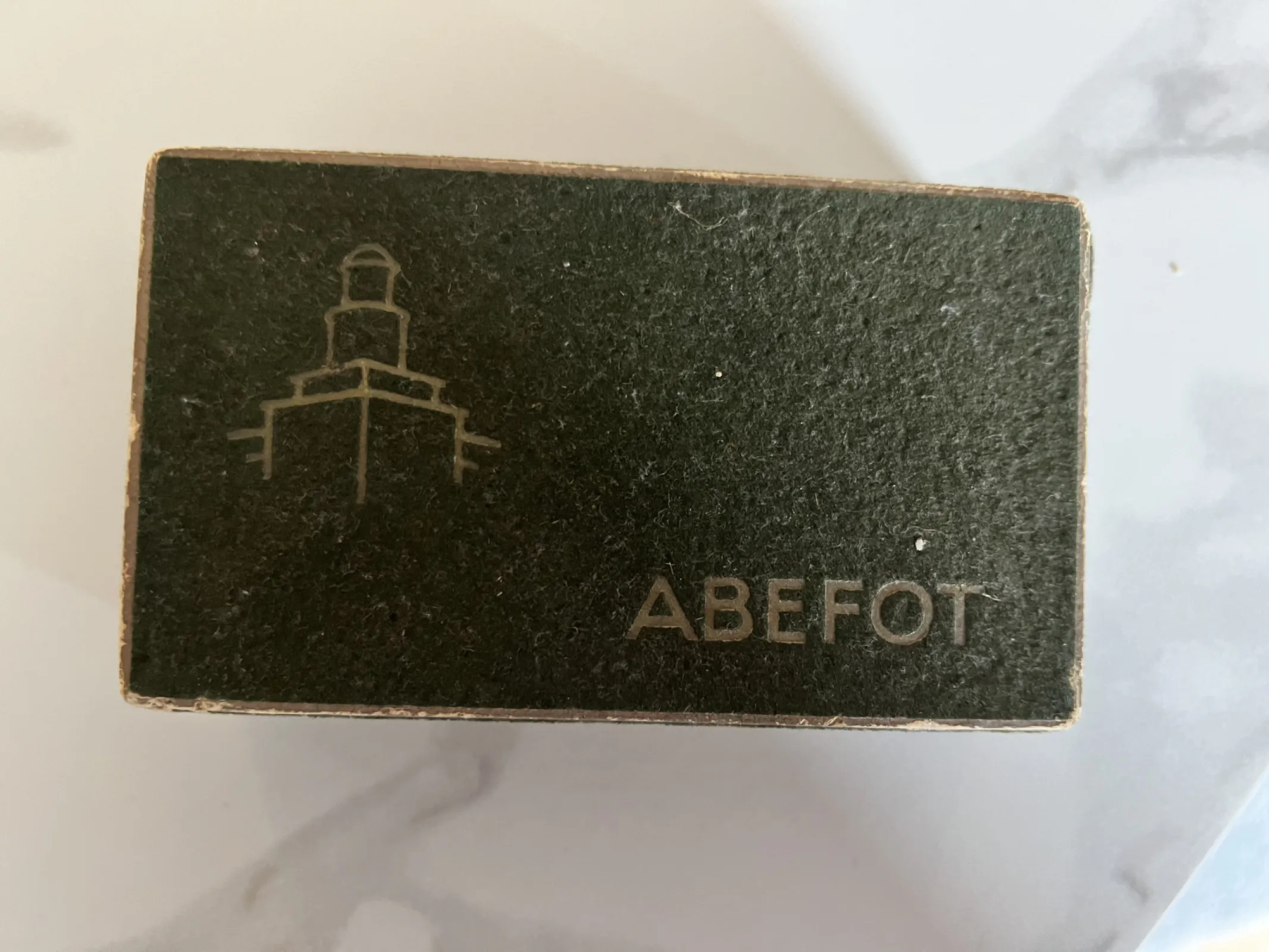 ABEFOT Bedienungssucher – zabytkowy wizjer/optyka fotograficzna PRL Niemcy + pudełko