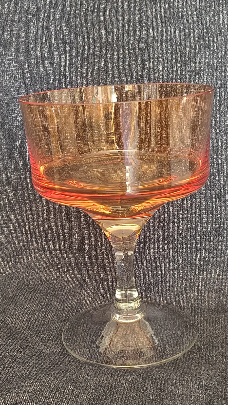 Unikatowy Kielich -Szampanka (Horbowy-Huta Sudety) l.70-80-te.