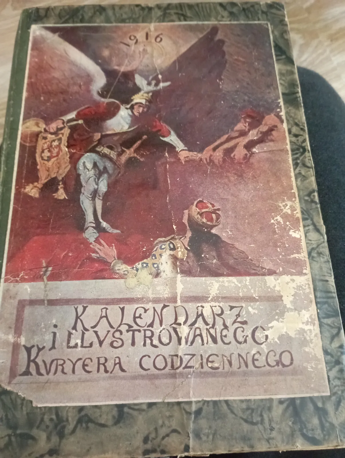Kalendarz ilustrowanego kuriera codziennego.